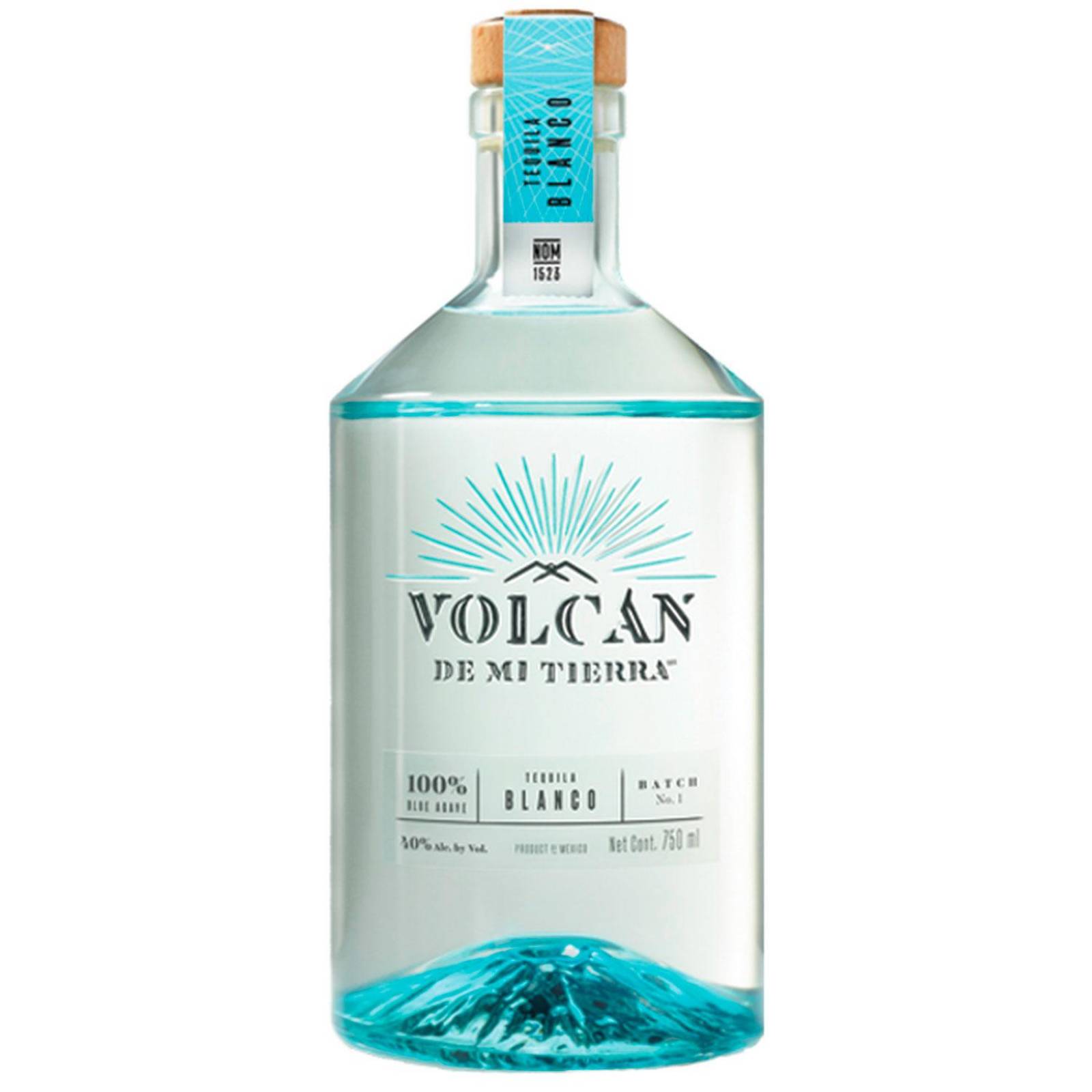 Caja de 6 Tequila Volcán De Mi Tierra Blanco 750 ml 