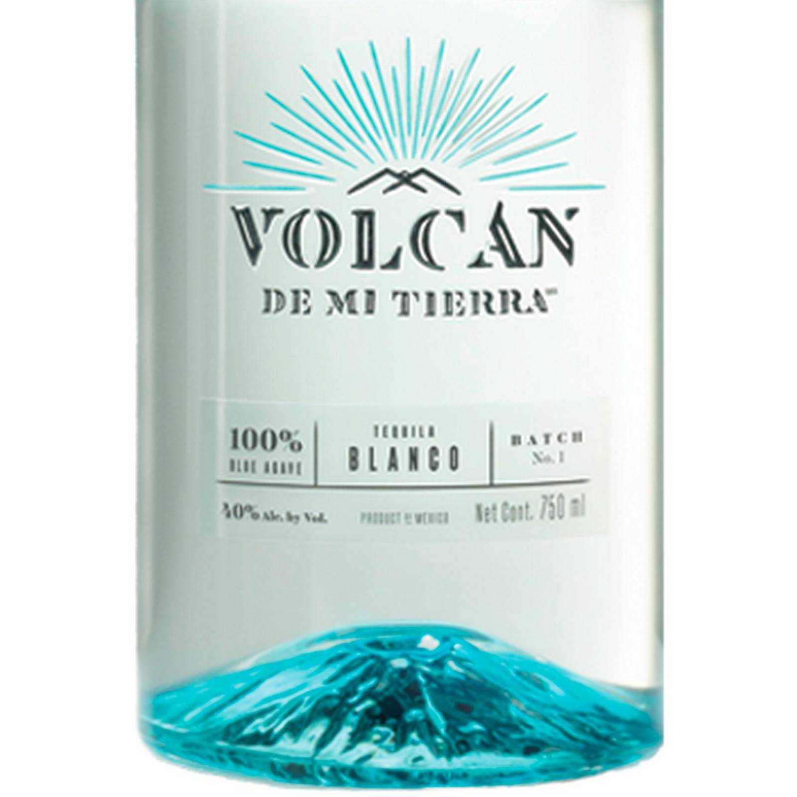 Caja de 6 Tequila Volcán De Mi Tierra Blanco 750 ml 