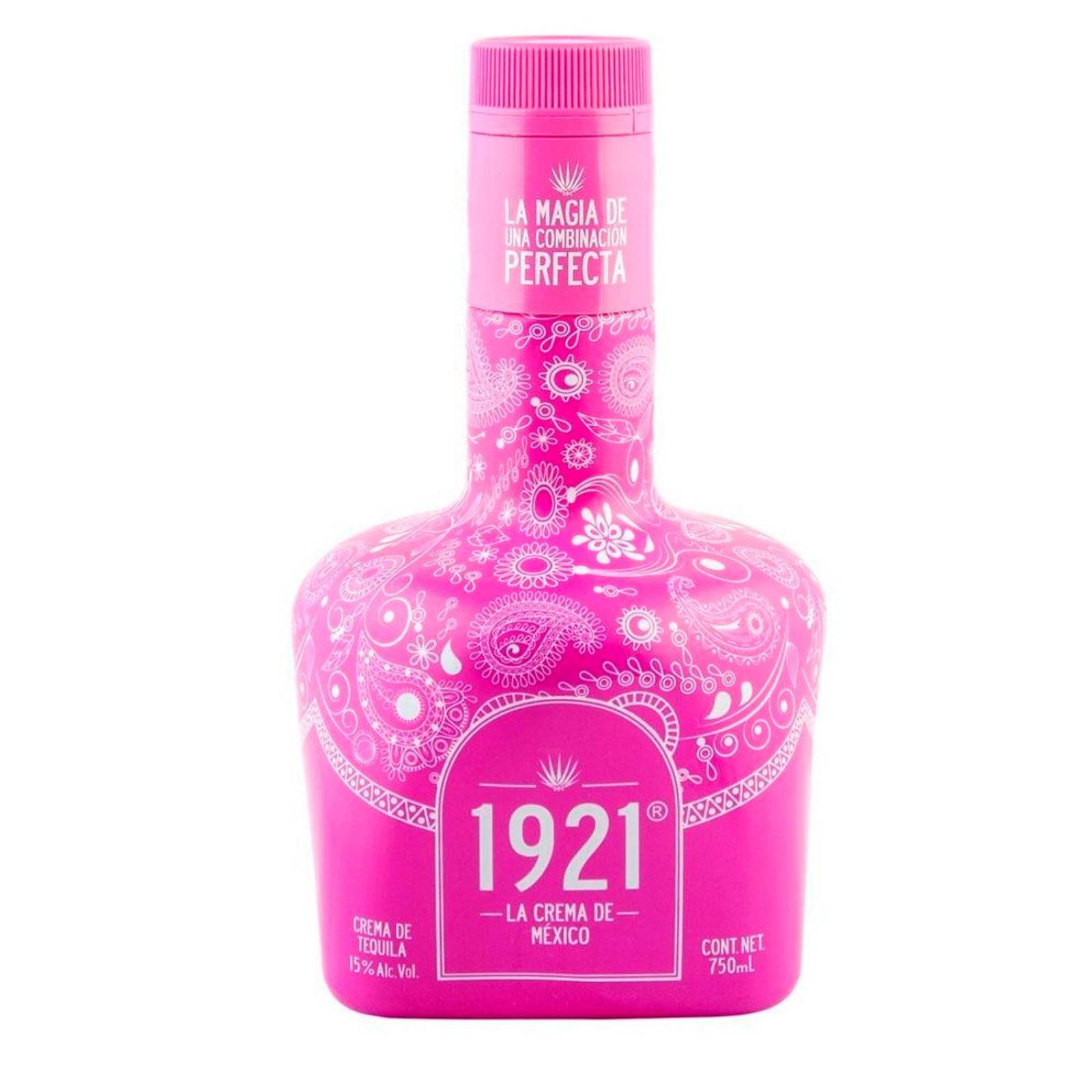 Caja de 6 Crema De Tequila 1921 Irresistible 750 ml 