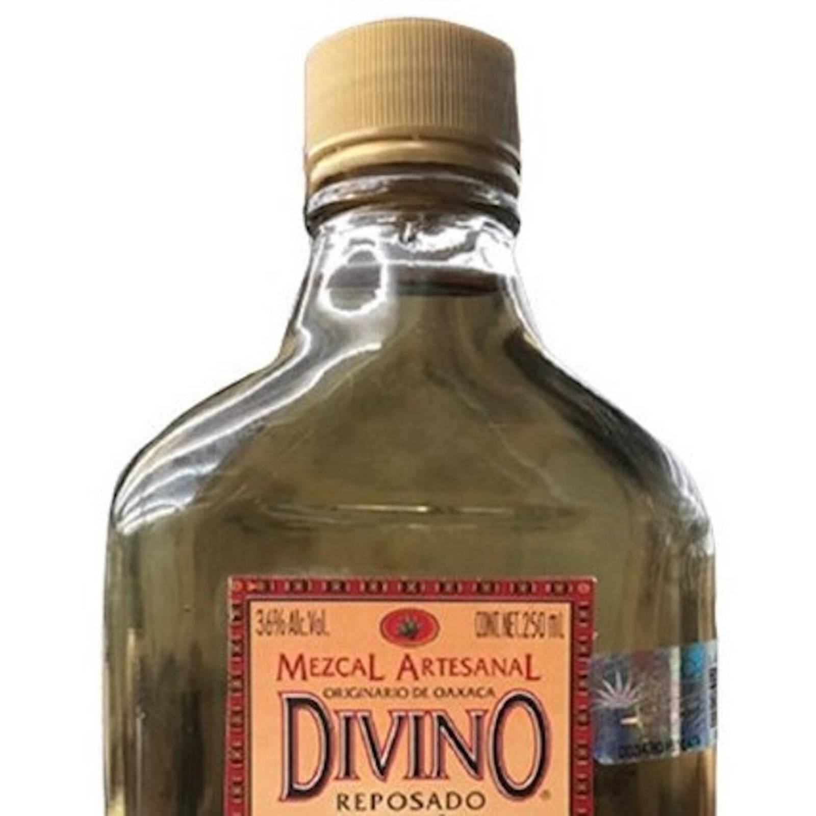 Mezcal Divino Reposado C/Gusano 250 ml