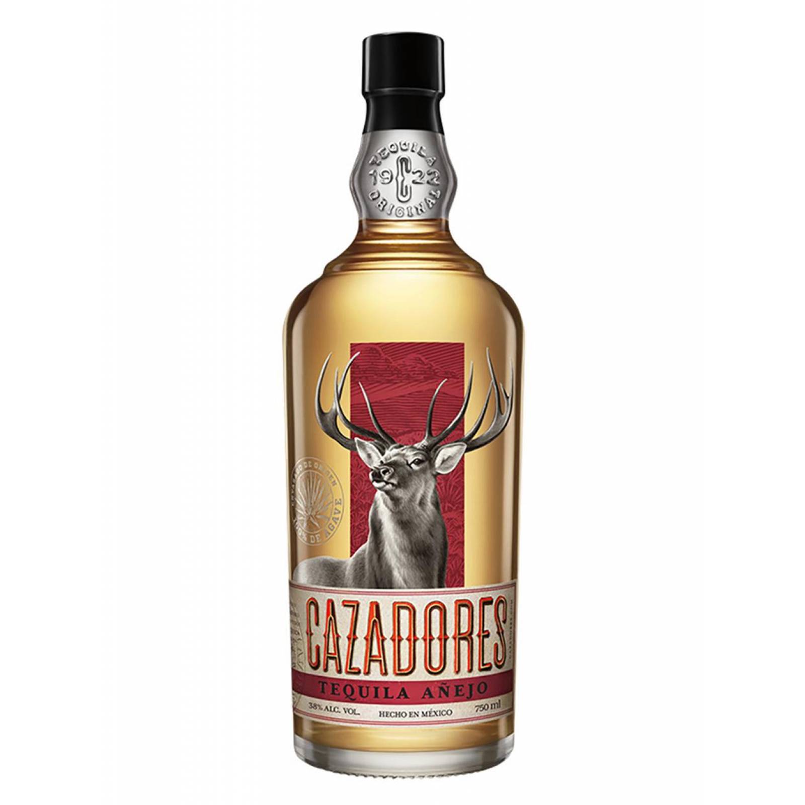 Tequila Cazadores Añejo 750 ml 