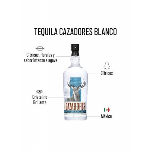 Tequila Cazadores Blanco 700 ml 