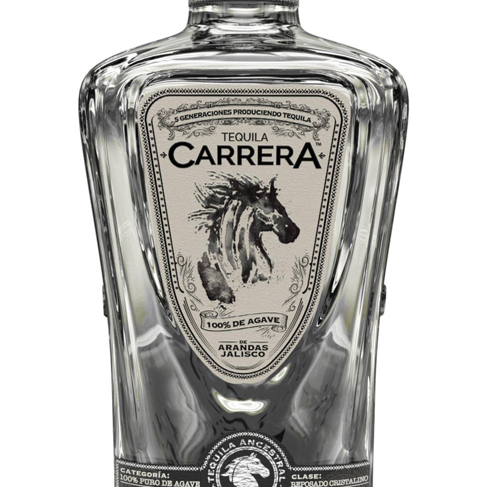 Pack de 4 Tequila Carrera Cristalino 750 ml 
