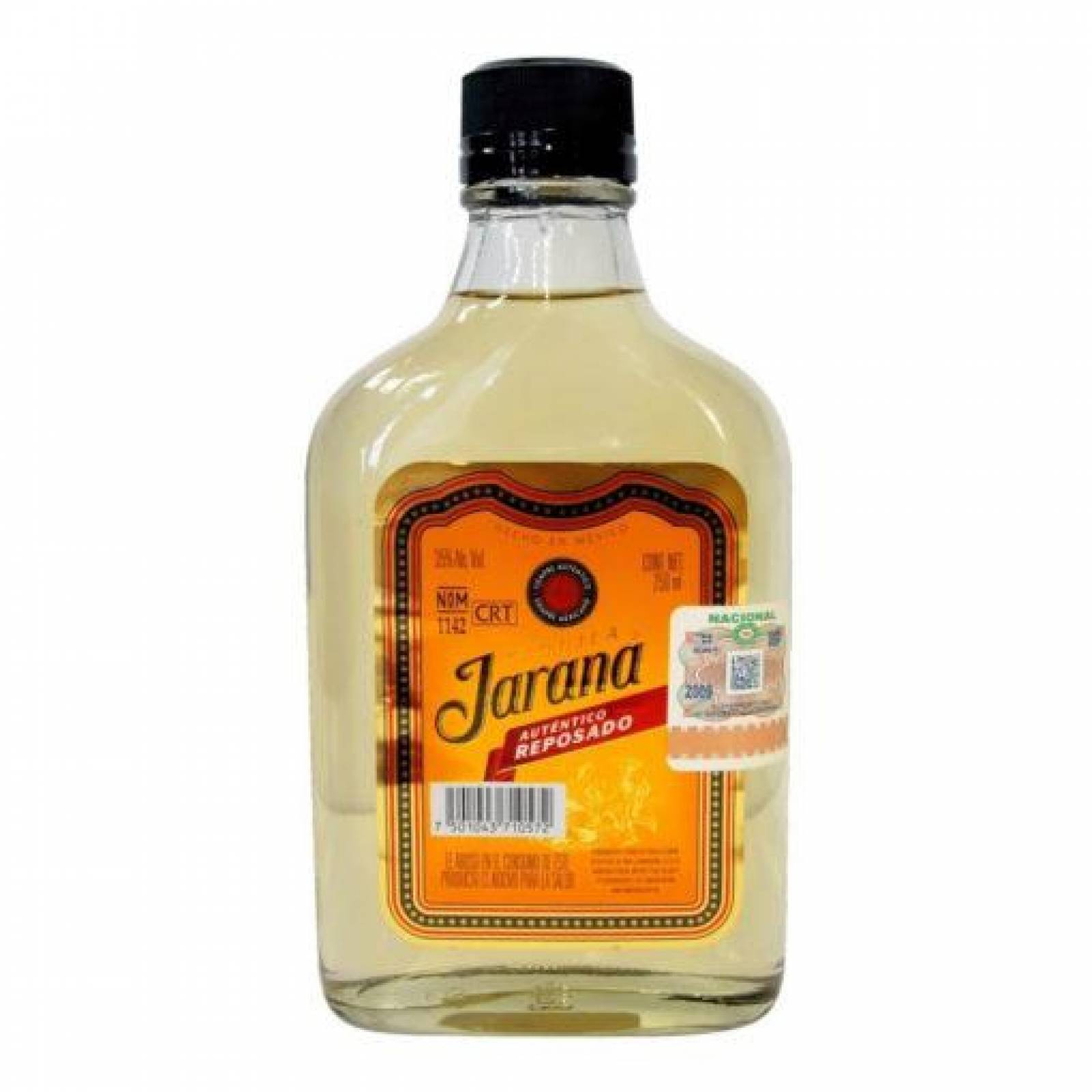 Tequila Jarana Autentico Reposado 250 ml 