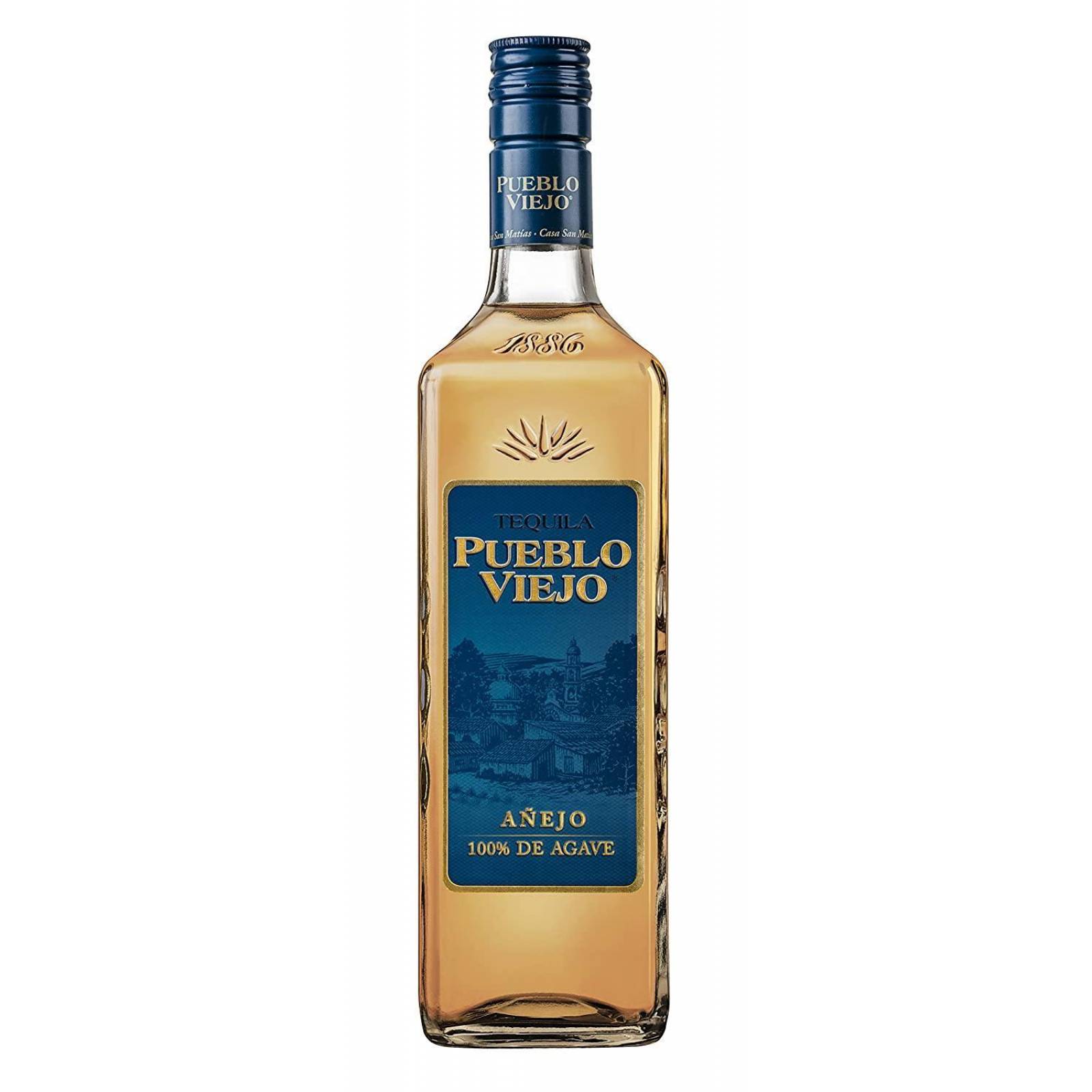 Tequila Pueblo Viejo Añejo 700 ml 
