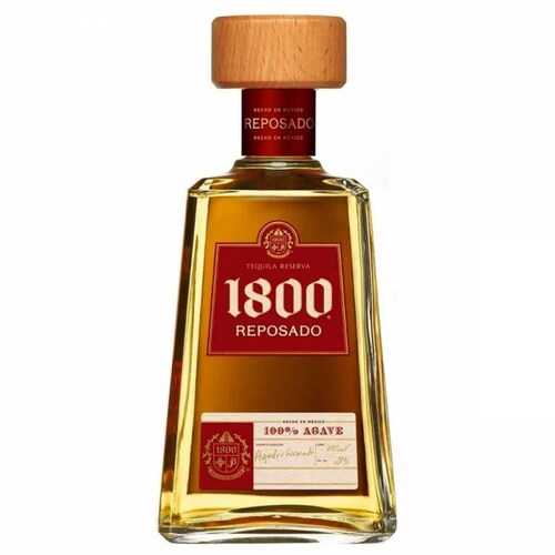 Pack de 12 Tequila 1800 Reposado 700 ml 