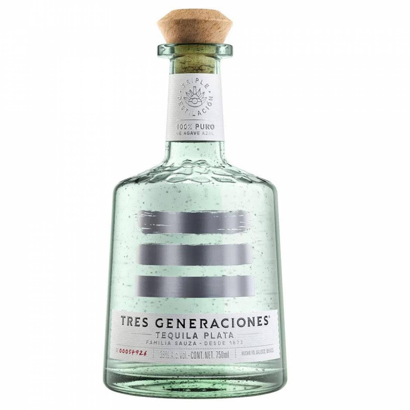 Tequila Sauza 3 Generaciones Plata 750 ml