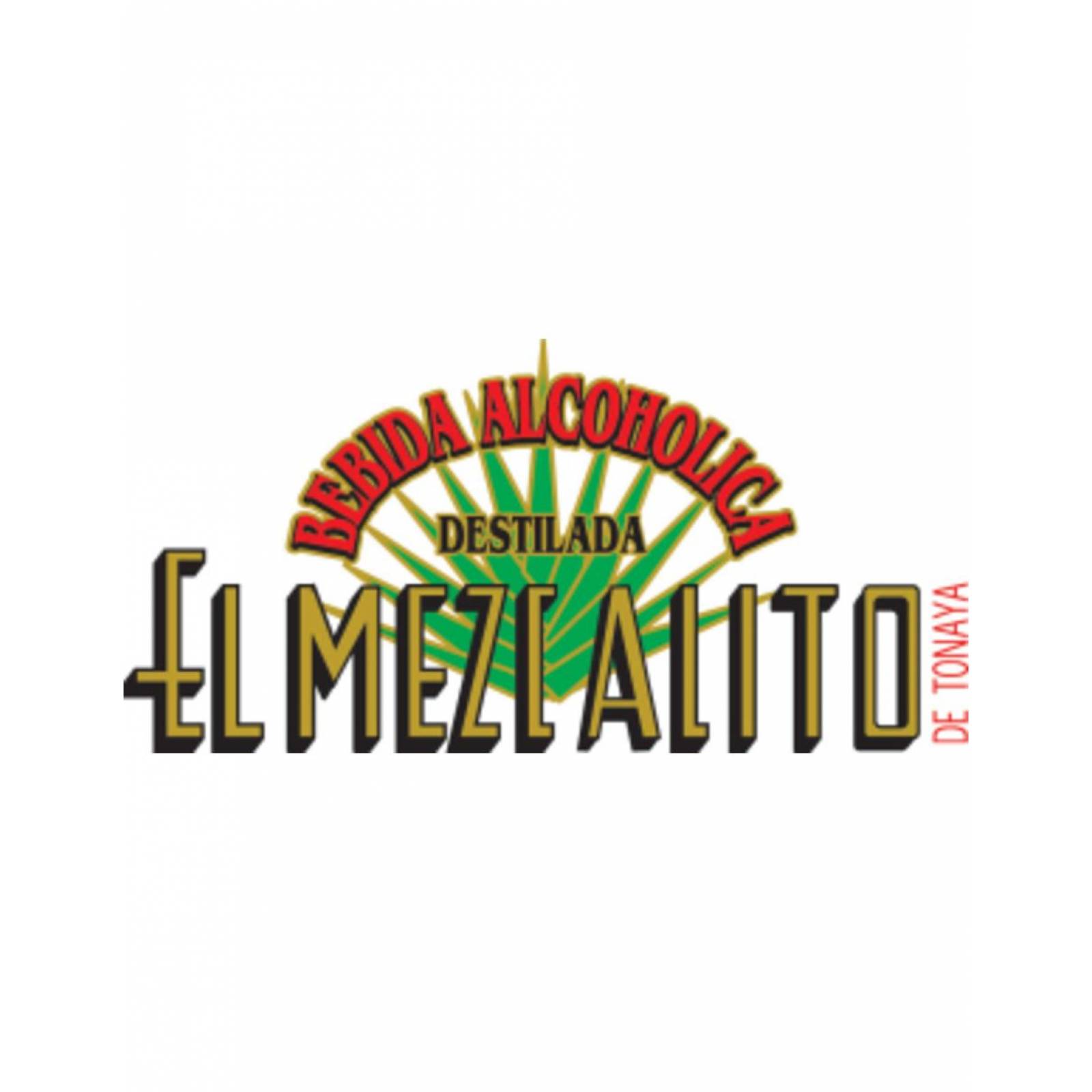 Pack de 12 Licor De Caña El Mezcalito Amarillo 440 ml