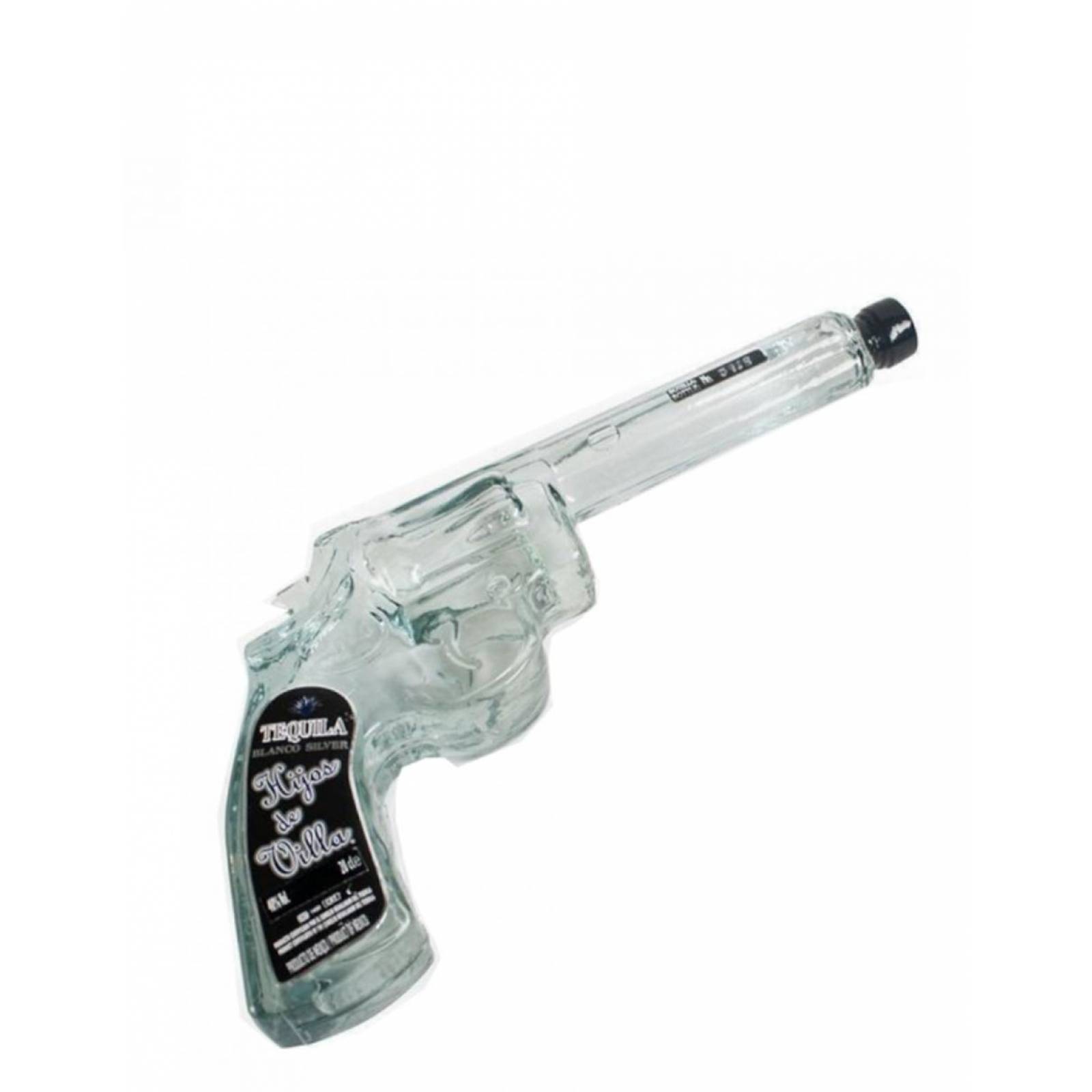 Pack de 12 Tequila Hijos De Villa Blanco Revolver 200 ml 