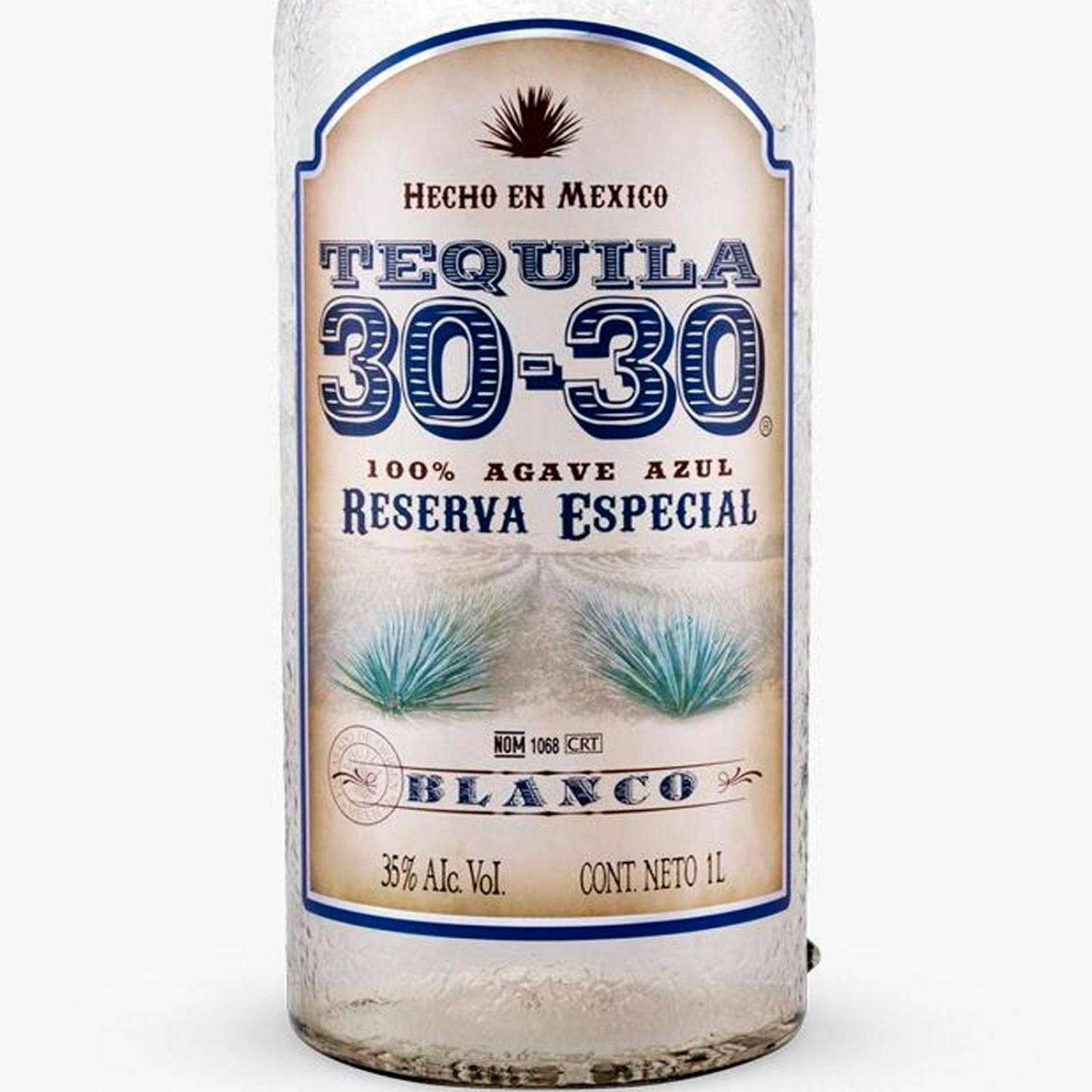 Tequila 30-30 Blanco de 1 L