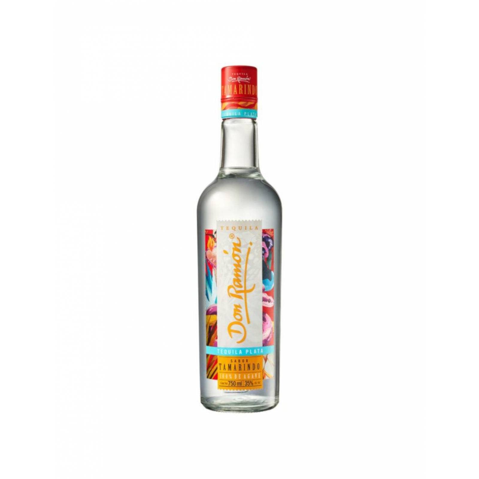 Tequila Don Ramón Plata Sabor Tamarindo de 750 ml 