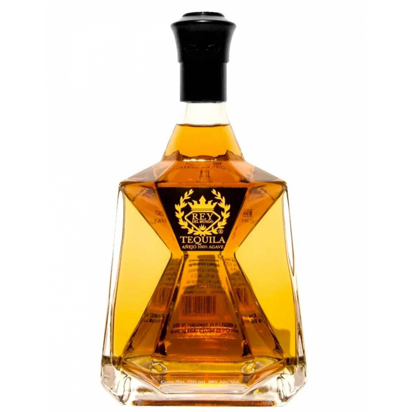 Pack de 2 Tequila Rey Del Mundo Añejo 750 ml 