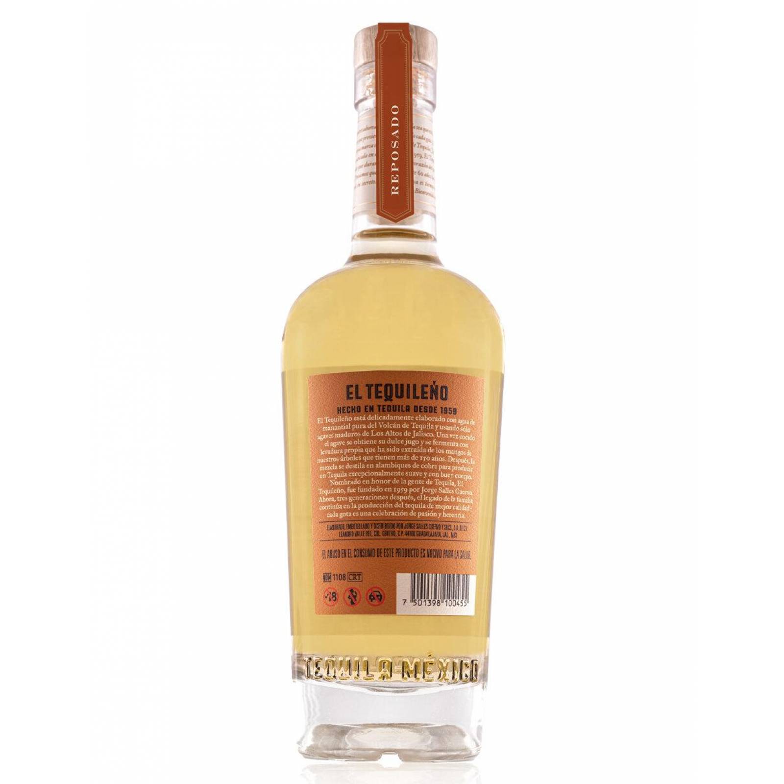 Pack de 12 Tequila Tequileño Reposado Gran Reserva 750 ml 