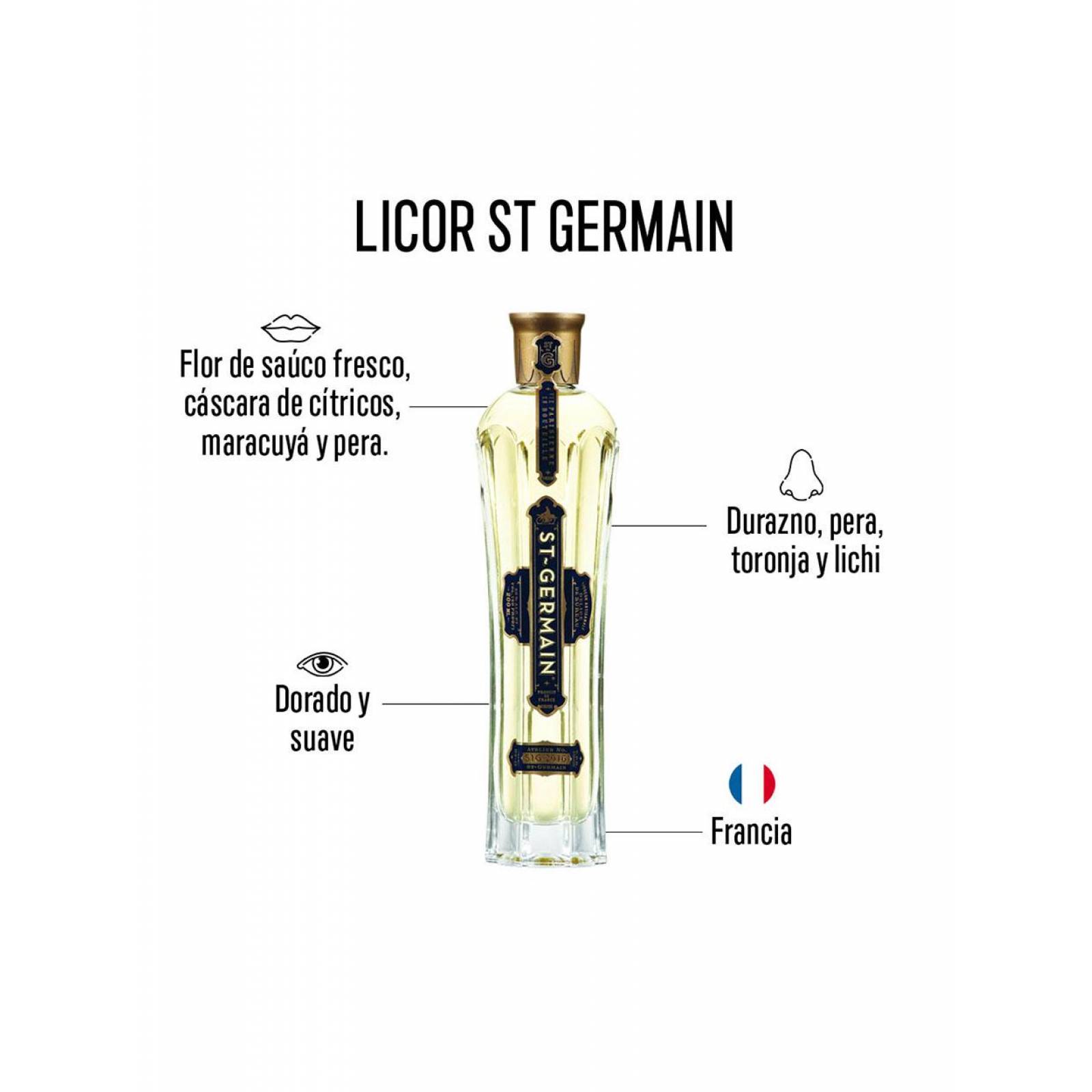 Pack de 4 Licor St Germain 750 ml 