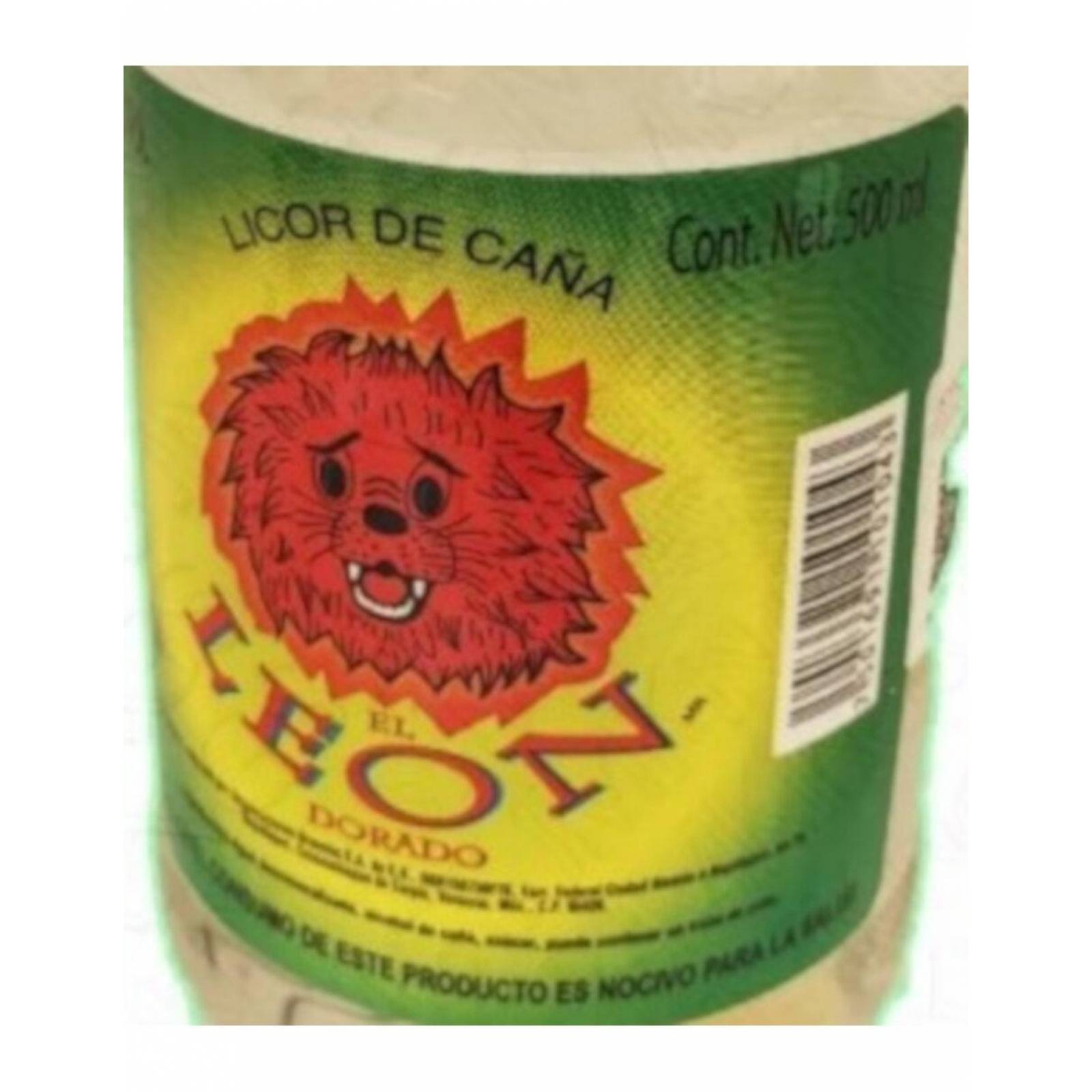 Licor de Caña El León Dorado 500 ml