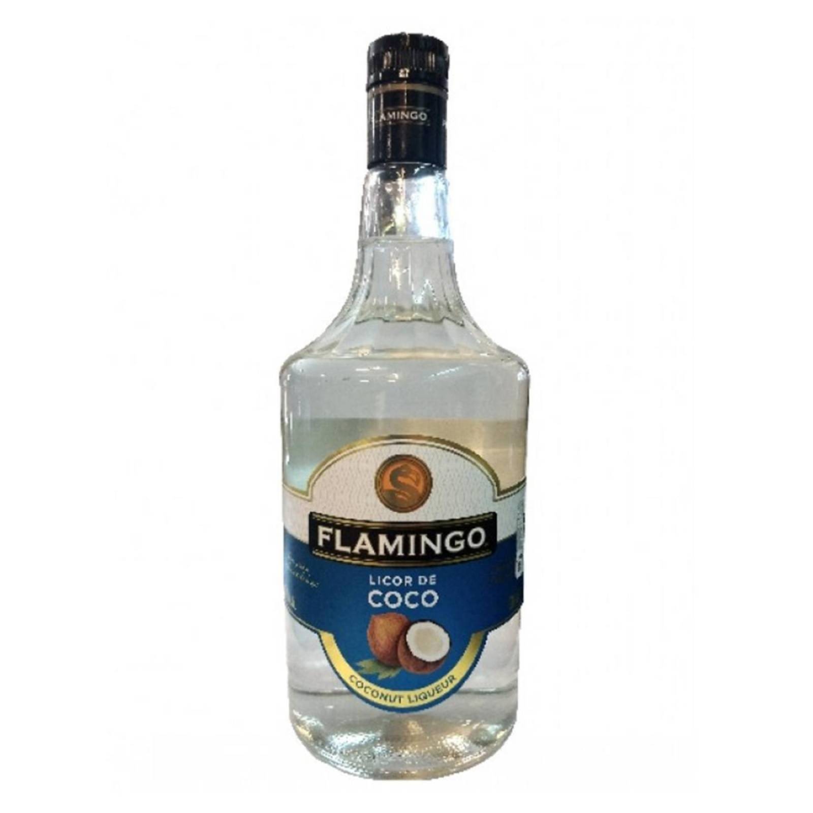 Pack de 6 Licor Flamingo De Coco 1 L 