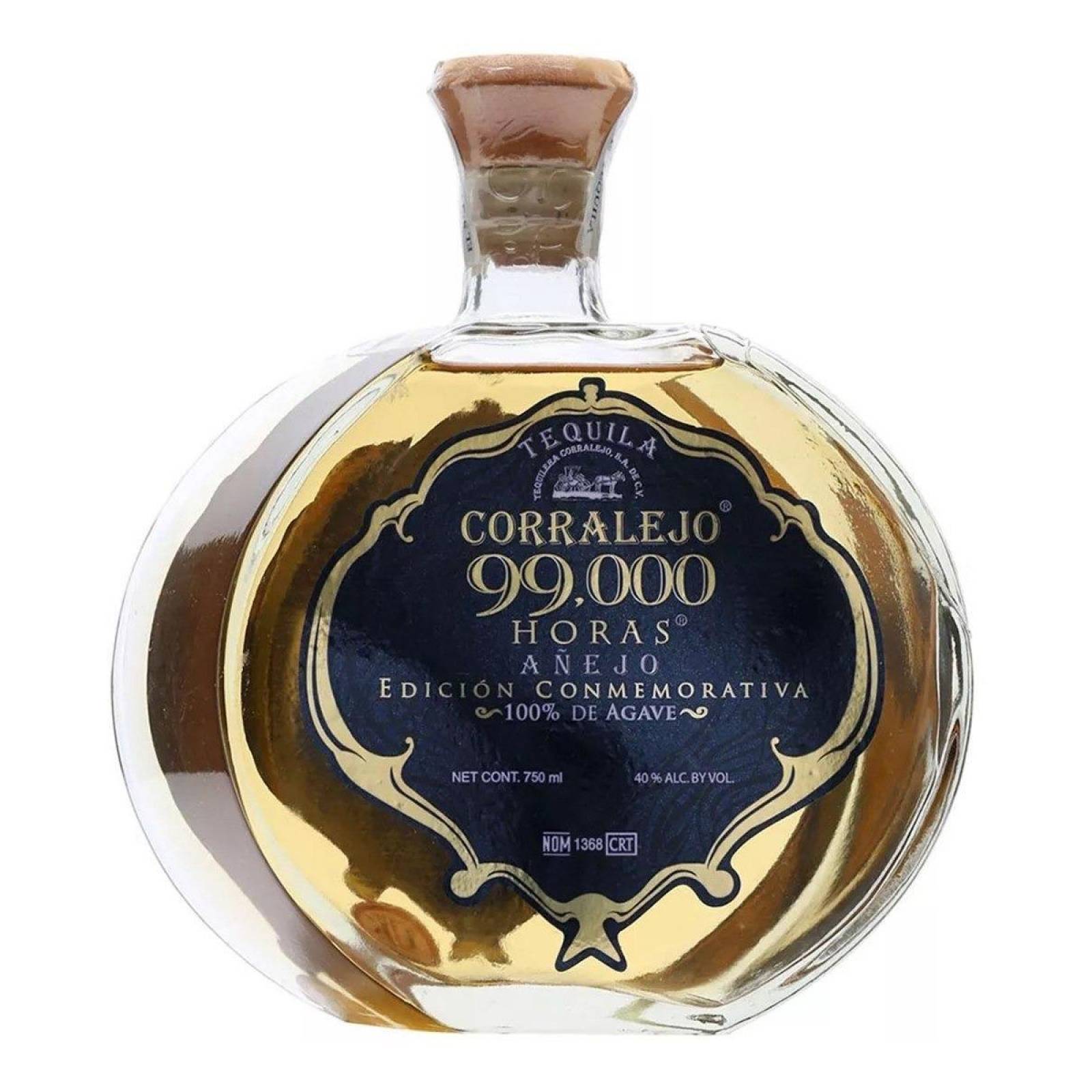 Pack de 6 Tequila Corralejo 99,000 Horas Añejo 750 ml