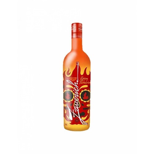 Pack de 4 Licor de Vodka Zaverich Spicy Tamarindo 1 L 