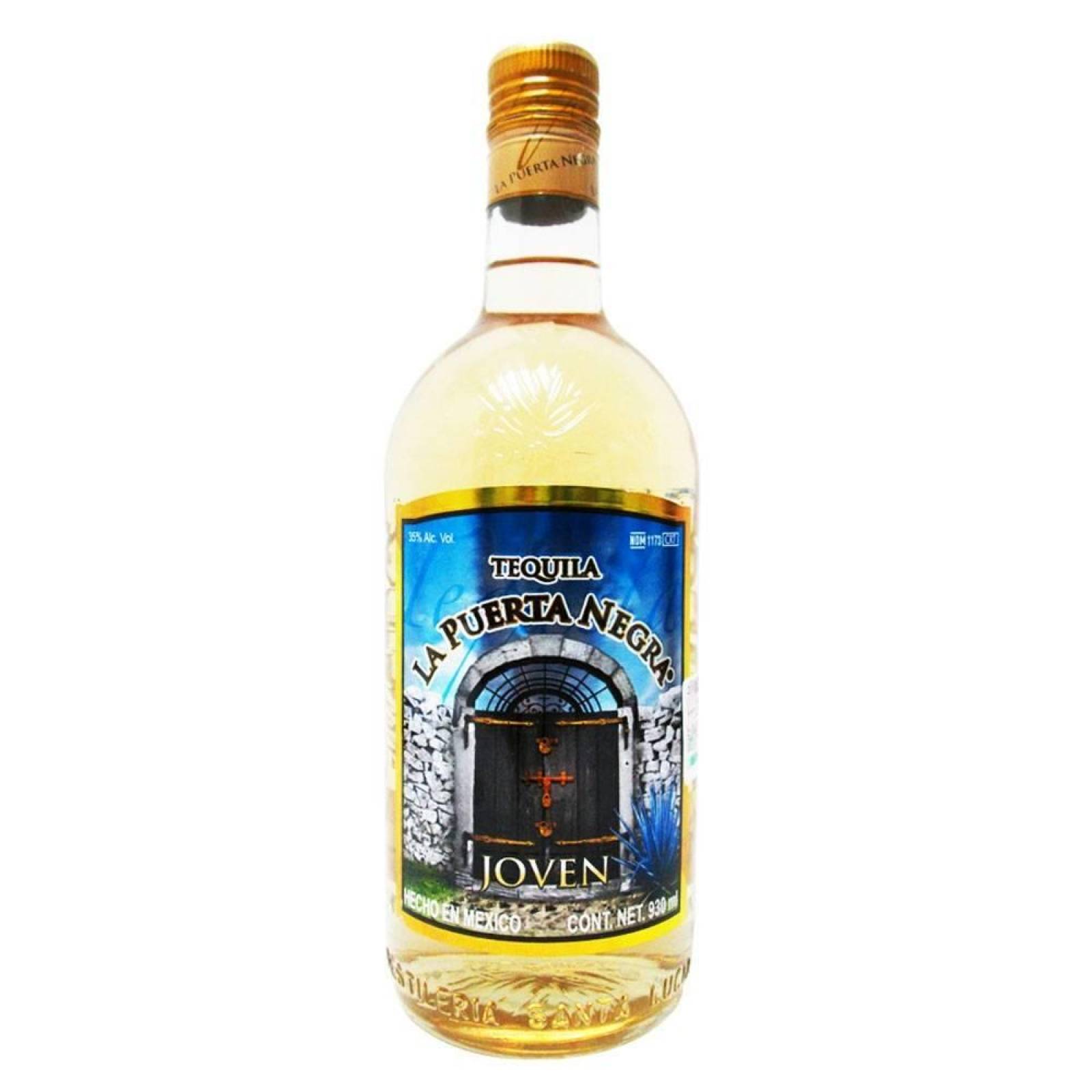 Pack de 6 Tequila La Puerta Negra Joven 750 ml 