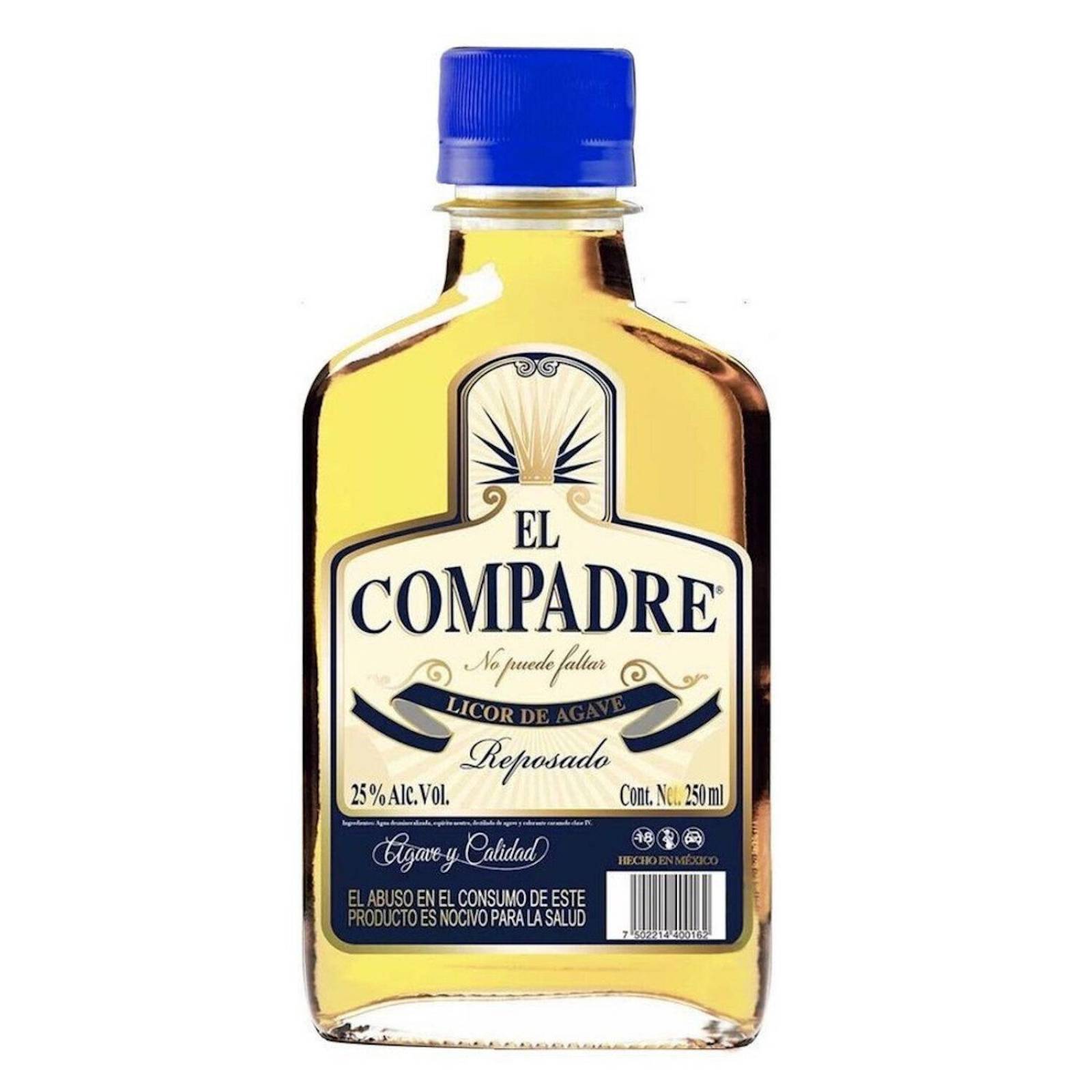 Licor De Agave El Compadre 250 ml 