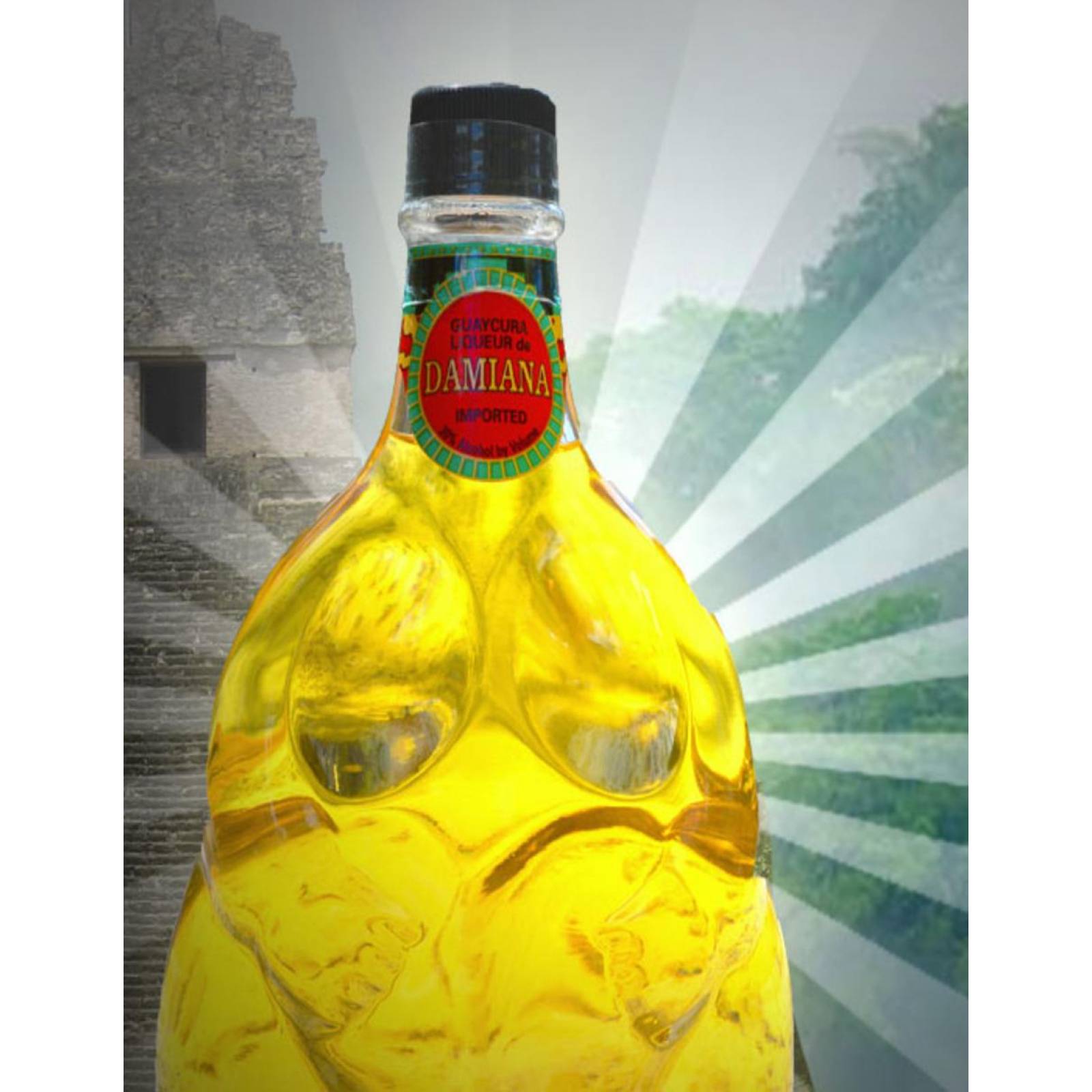 Caja de 50 Licor Damiana Guaycura Mini 50 ml 