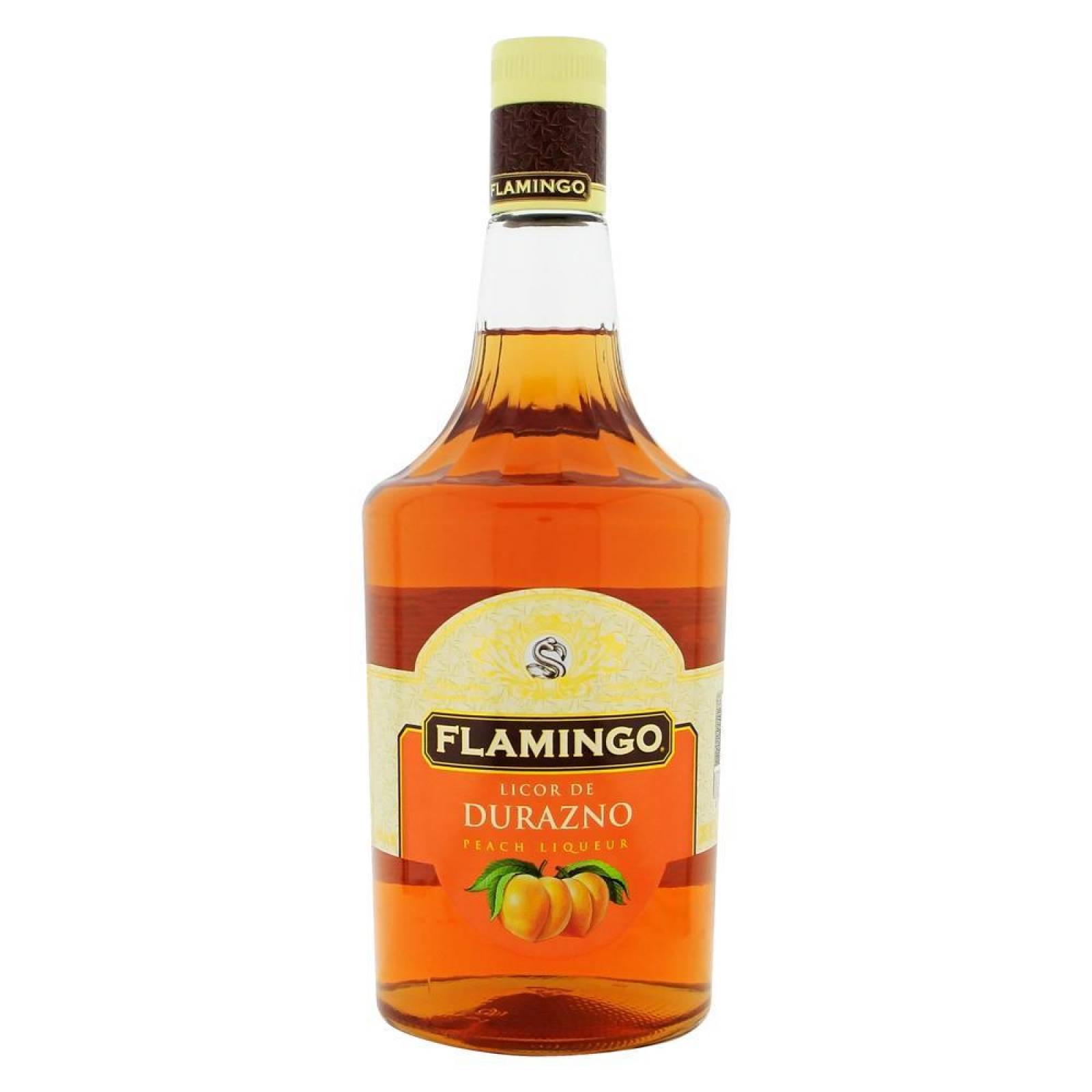 Licor Flamingo Durazno 1 L 