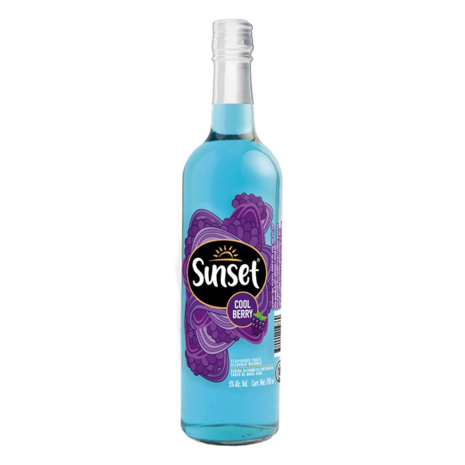 Licor Sunset Cool Berry 750 ml 