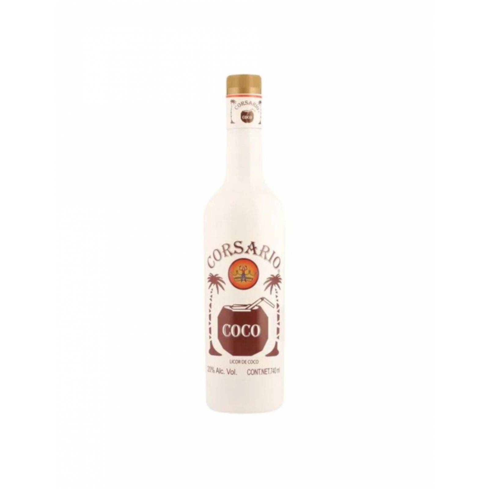 Licor Corsario Coco 740 ml 