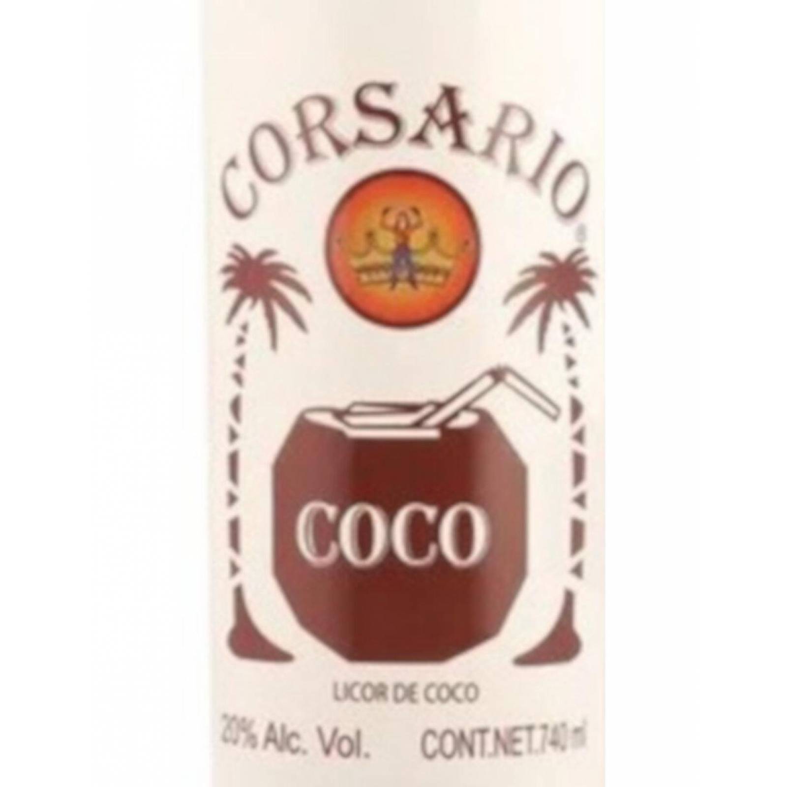 Licor Corsario Coco 740 ml 