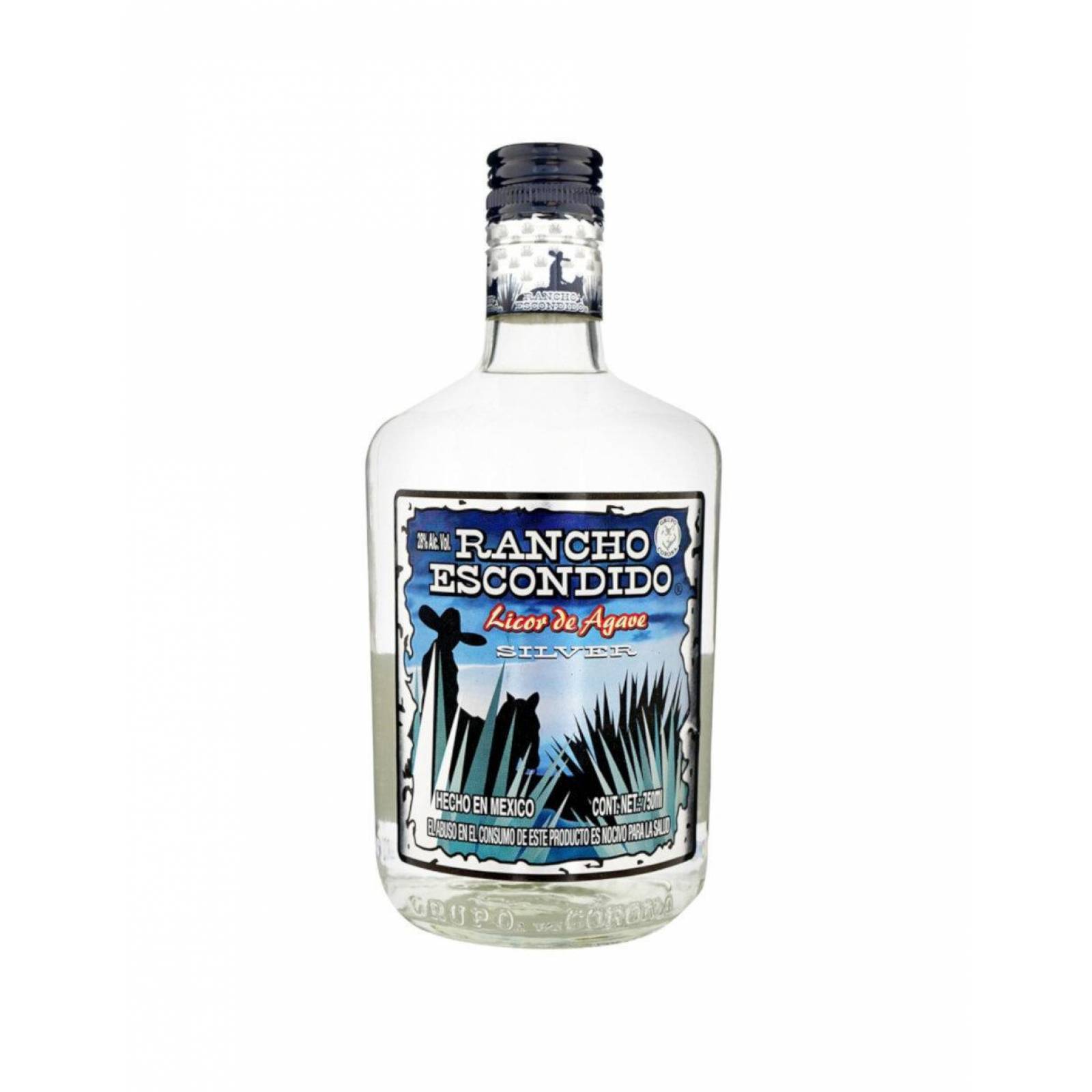 Licor de Agave Rancho Escondido Silver 750 ml 