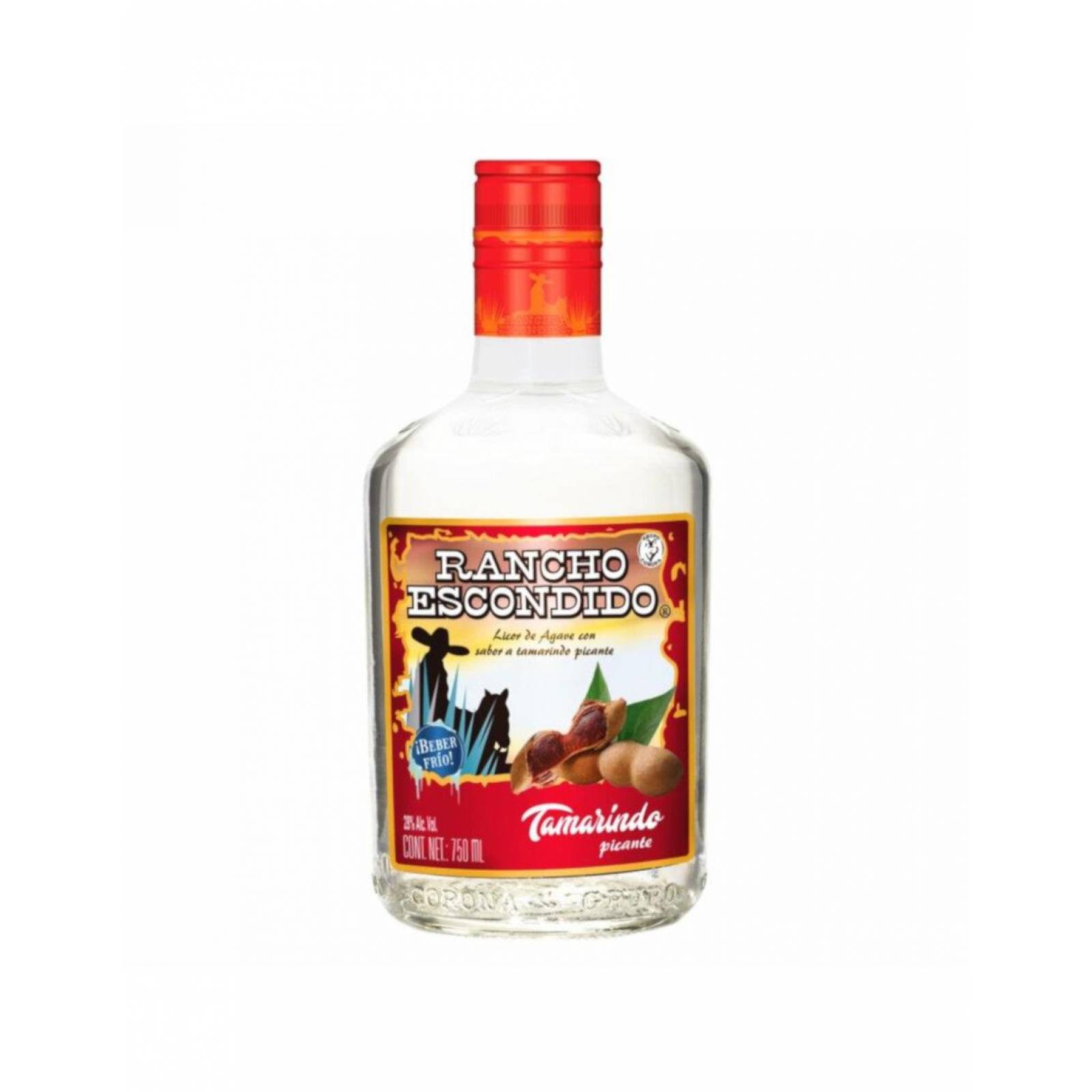 Licor de Agave Rancho Escondido Tamarindo 750 ml