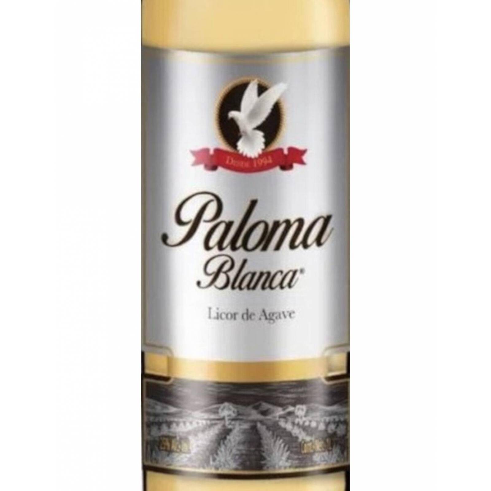 Licor de Agave Paloma Blanca 1 L 