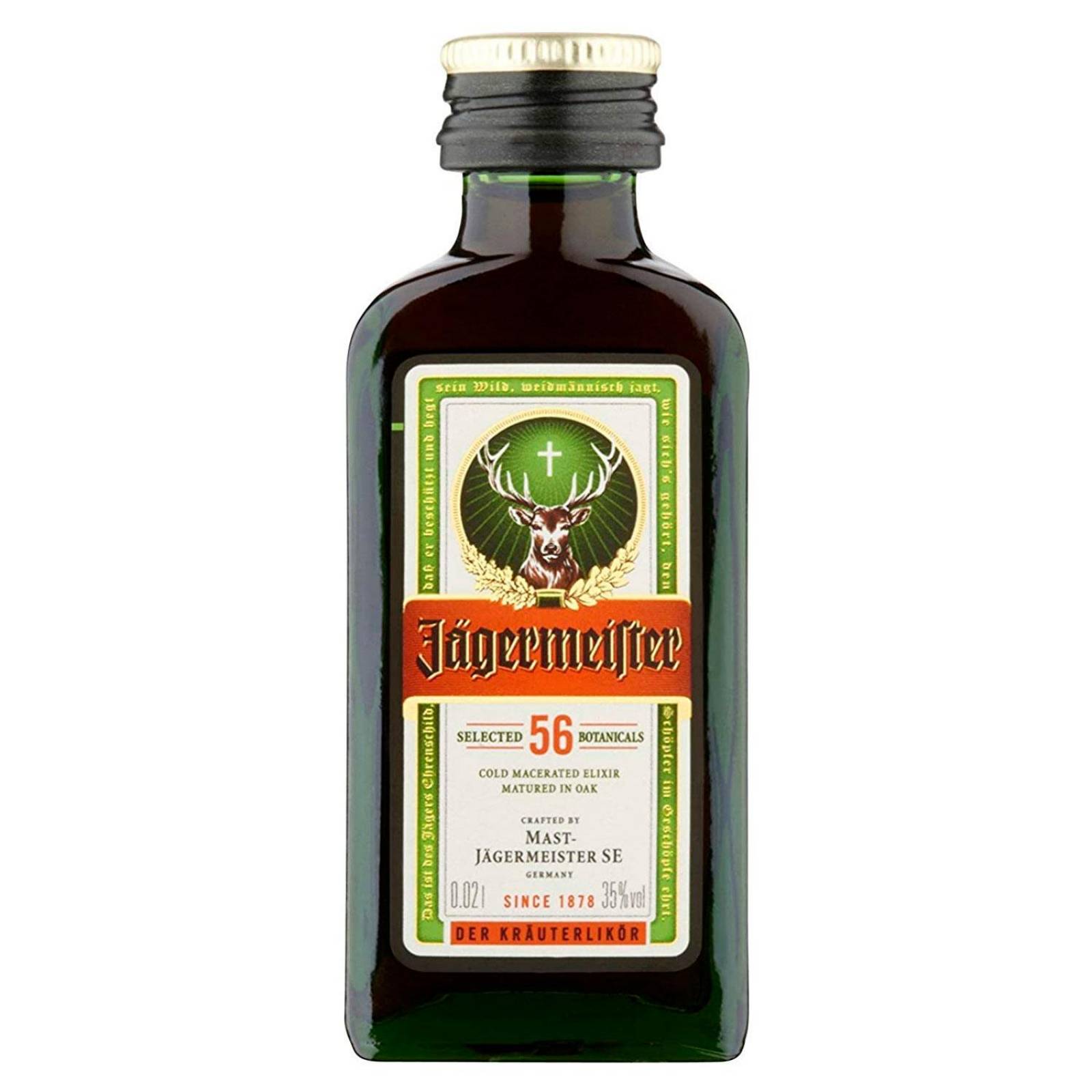 Pack de 4 Licor Jagermeister Mini 20 ml 
