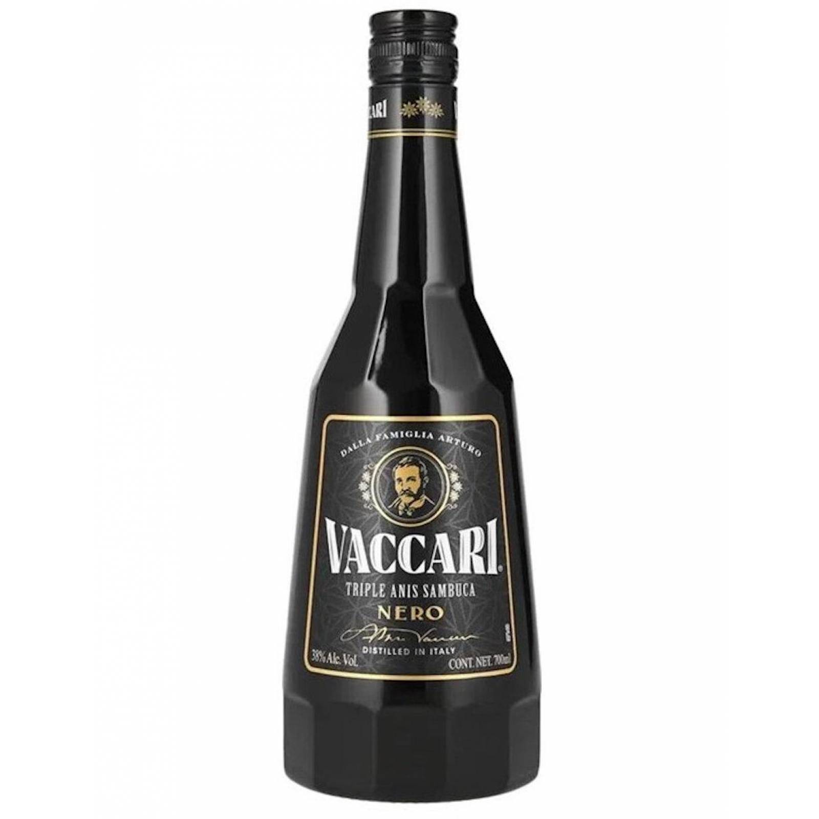 Licor de Sambuca Vaccari Nero 700 ml