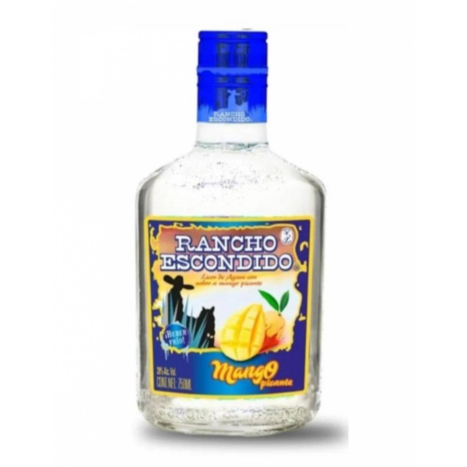 Licor de Agave Rancho Escondido Mango Pican 750 ml