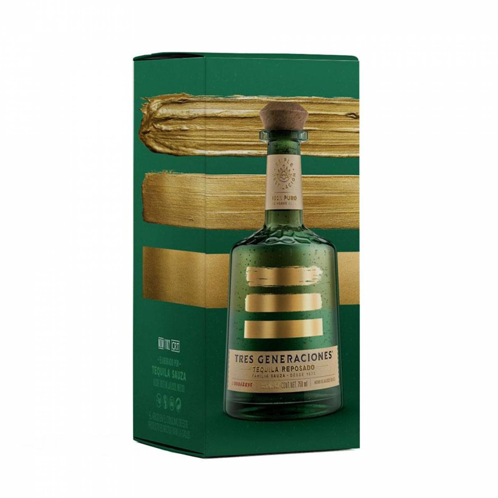 Caja de 6 Tequila Sauza 3 Generaciones Reposado 750 ml