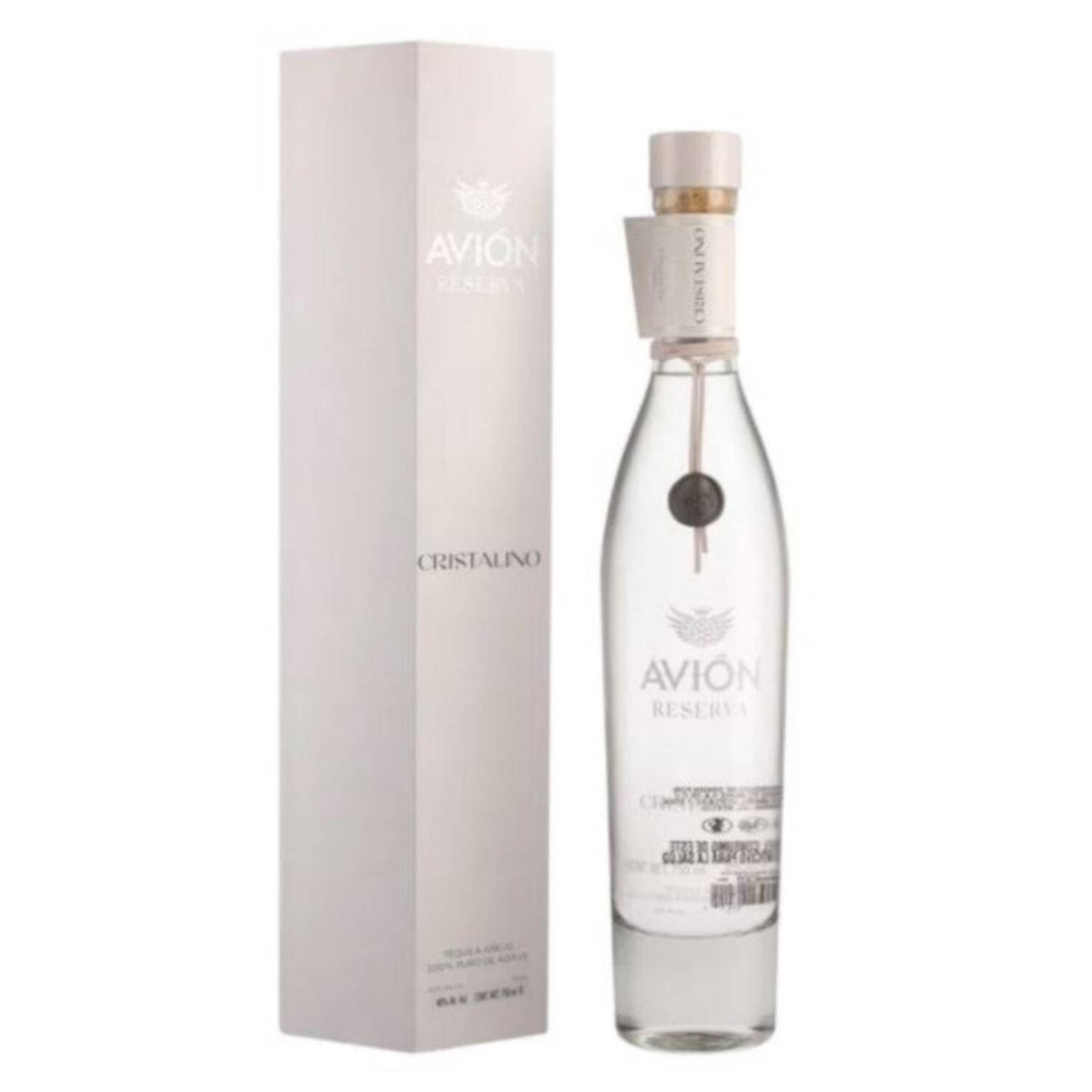 Tequila Avion Reserva Añejo Cristalino 750 ml 