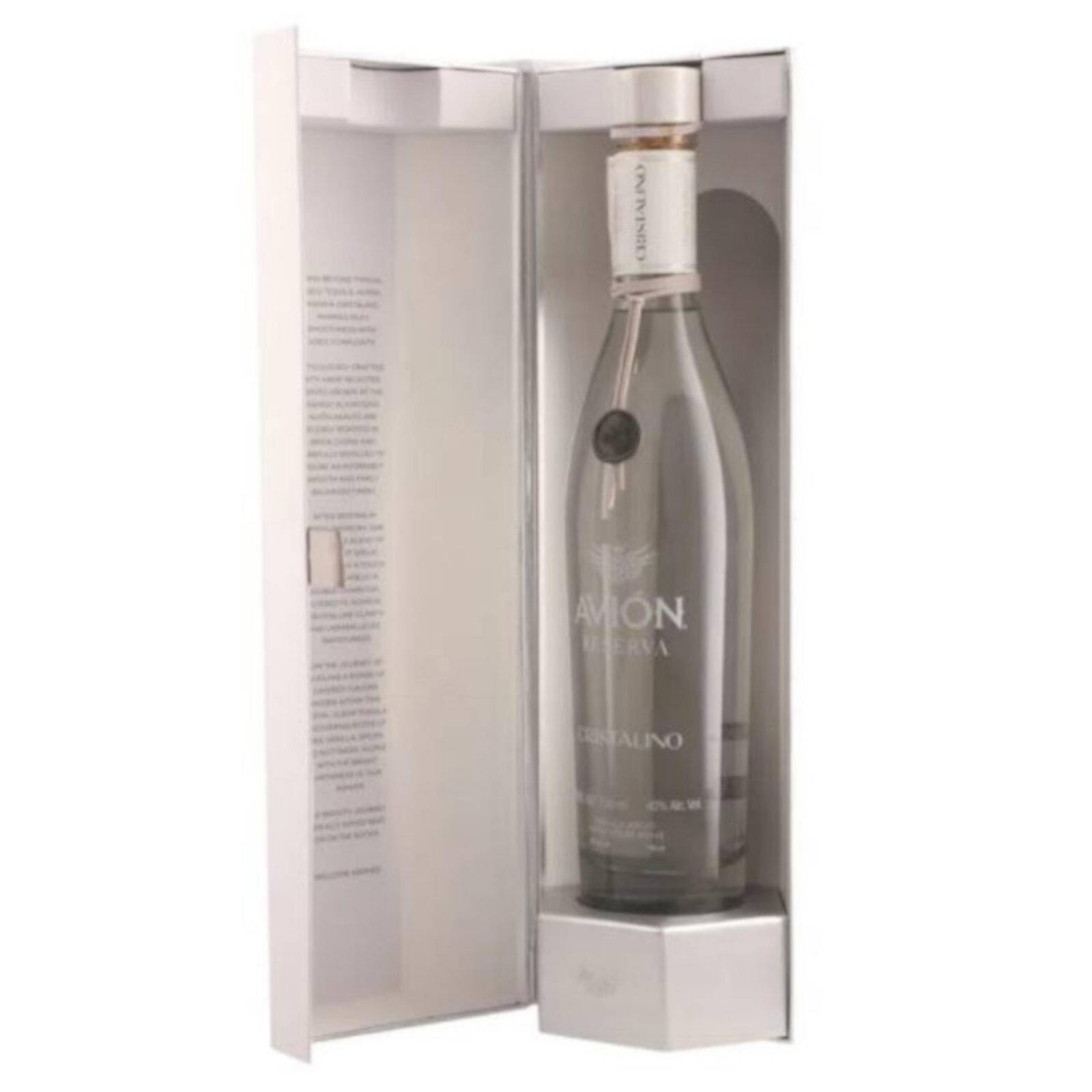 Tequila Avion Reserva Añejo Cristalino 750 ml 