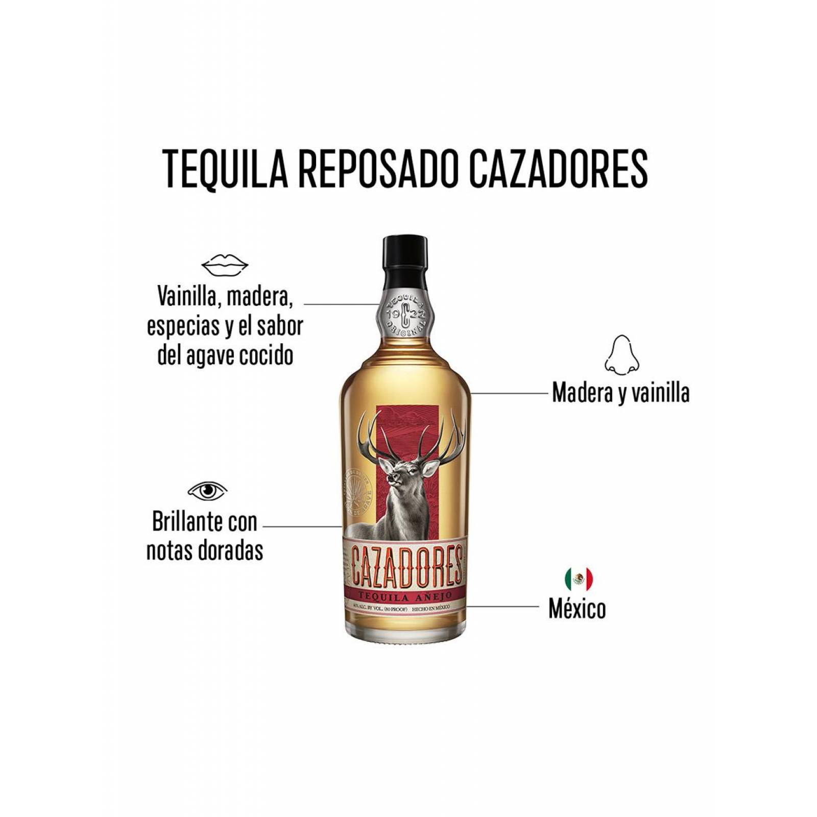 Tequila Cazadores Reposado 950 ml 