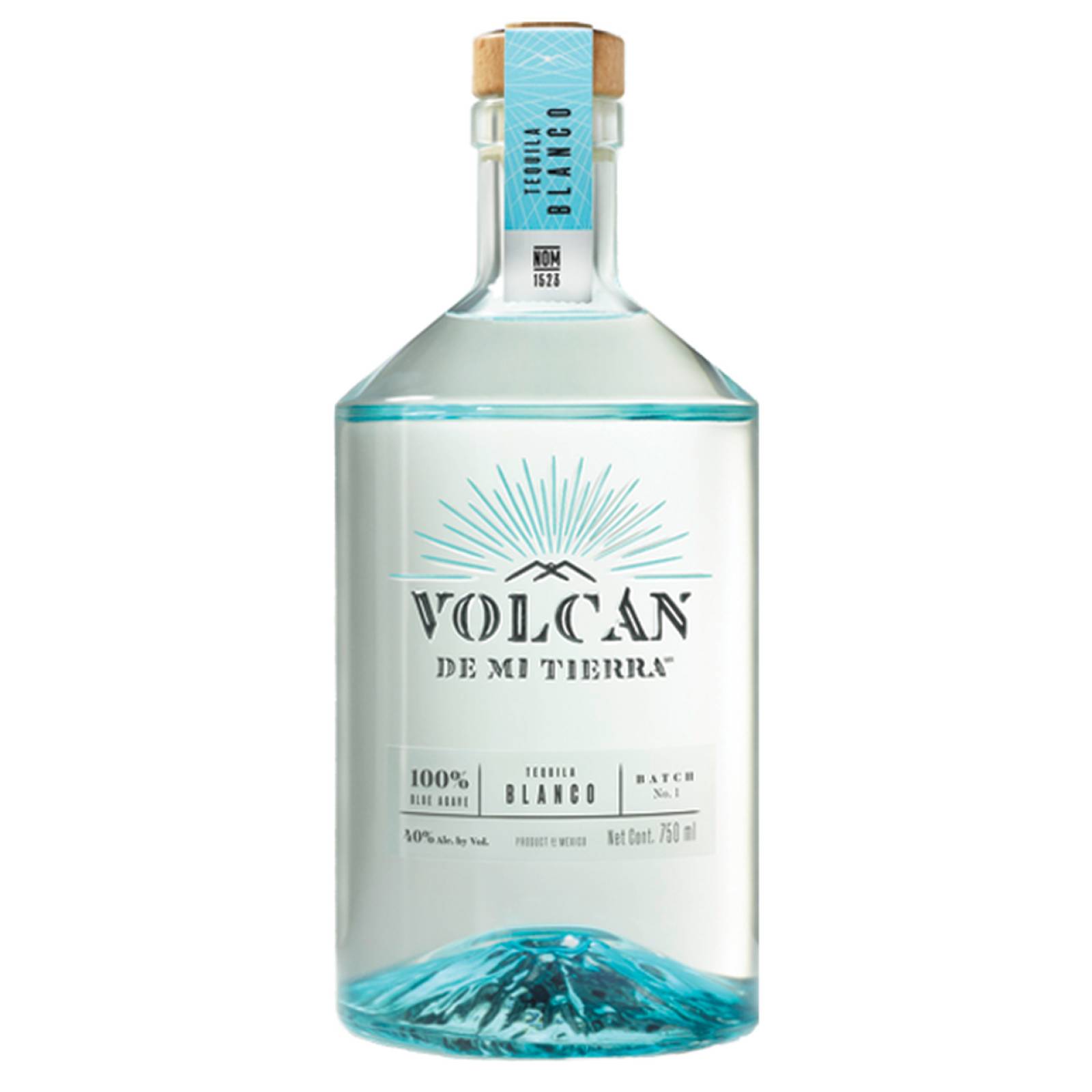 Pack de 4 Tequila Volcán De Mi Tierra Blanco 750 ml