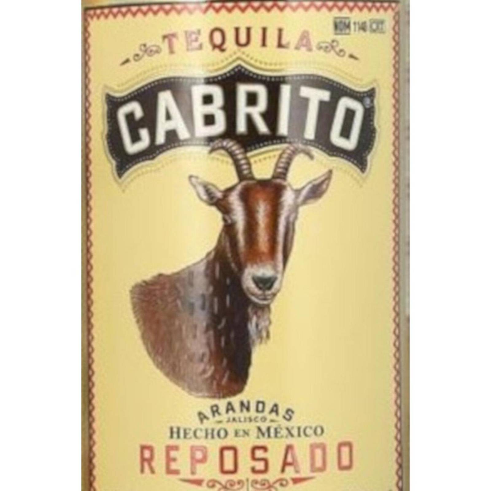 Tequila Cabrito Reposado de 950 ml + mini 250 ml