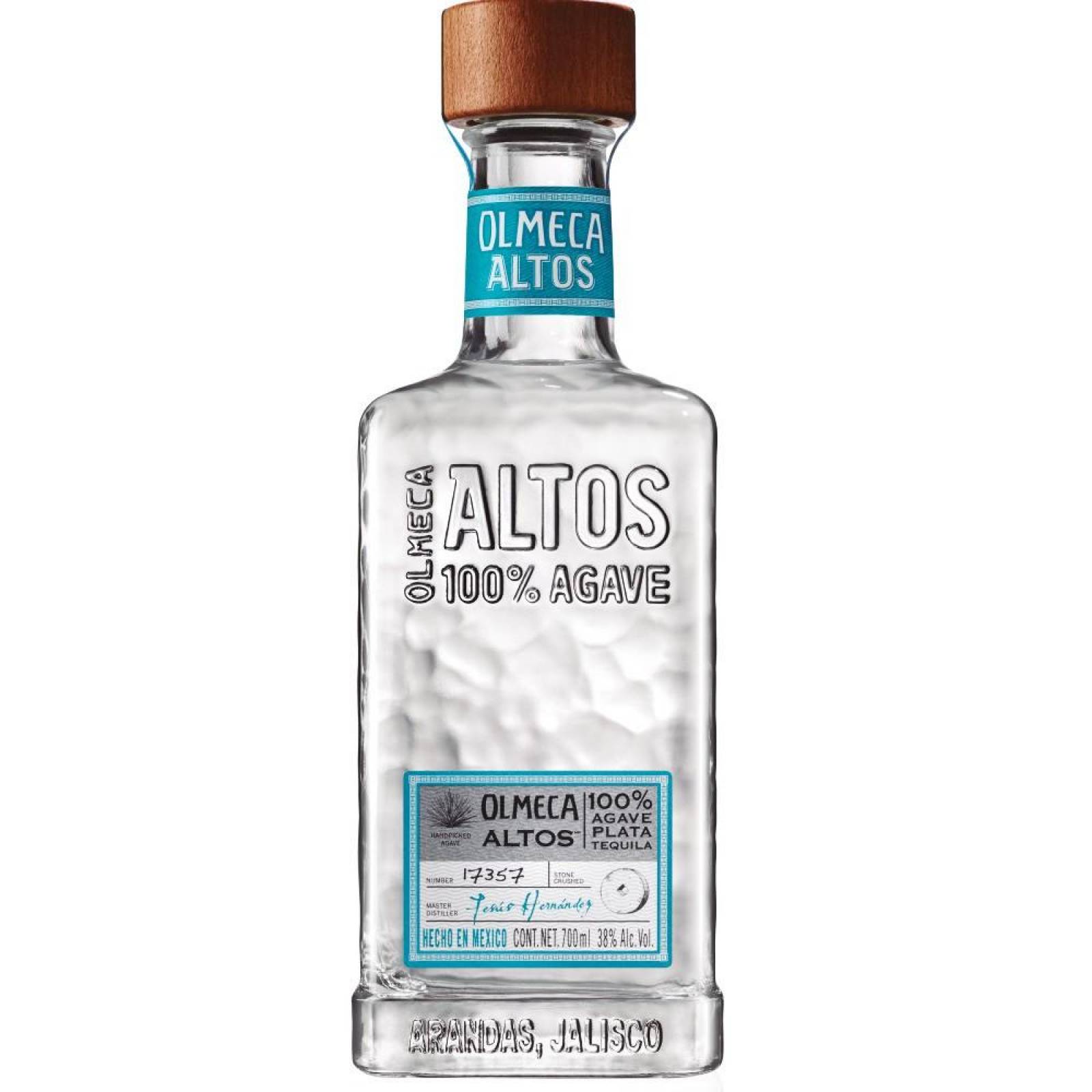 Pack de 4 Tequila Altos Olmeca Plata 750 ml 