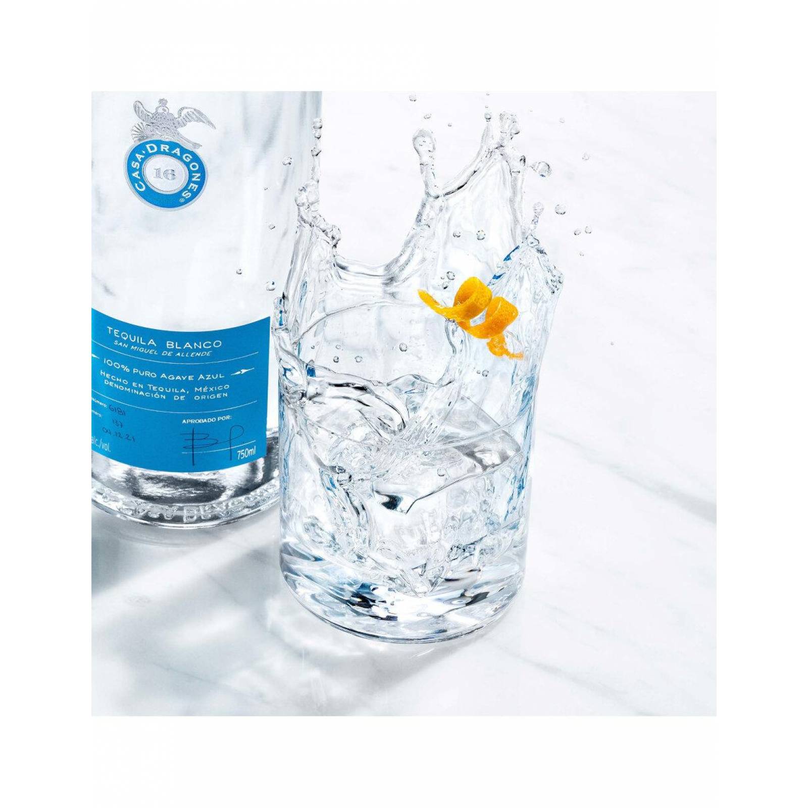 Tequila Casa Dragones Blanco 375 ml 