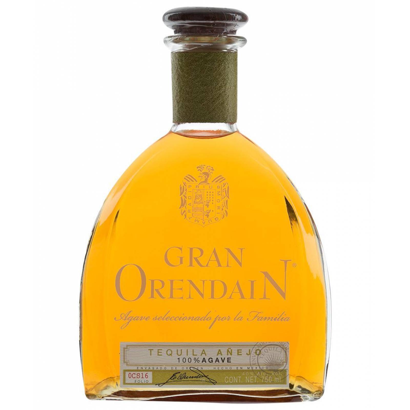 Tequila Gran Orendain Añejo 750 ml 