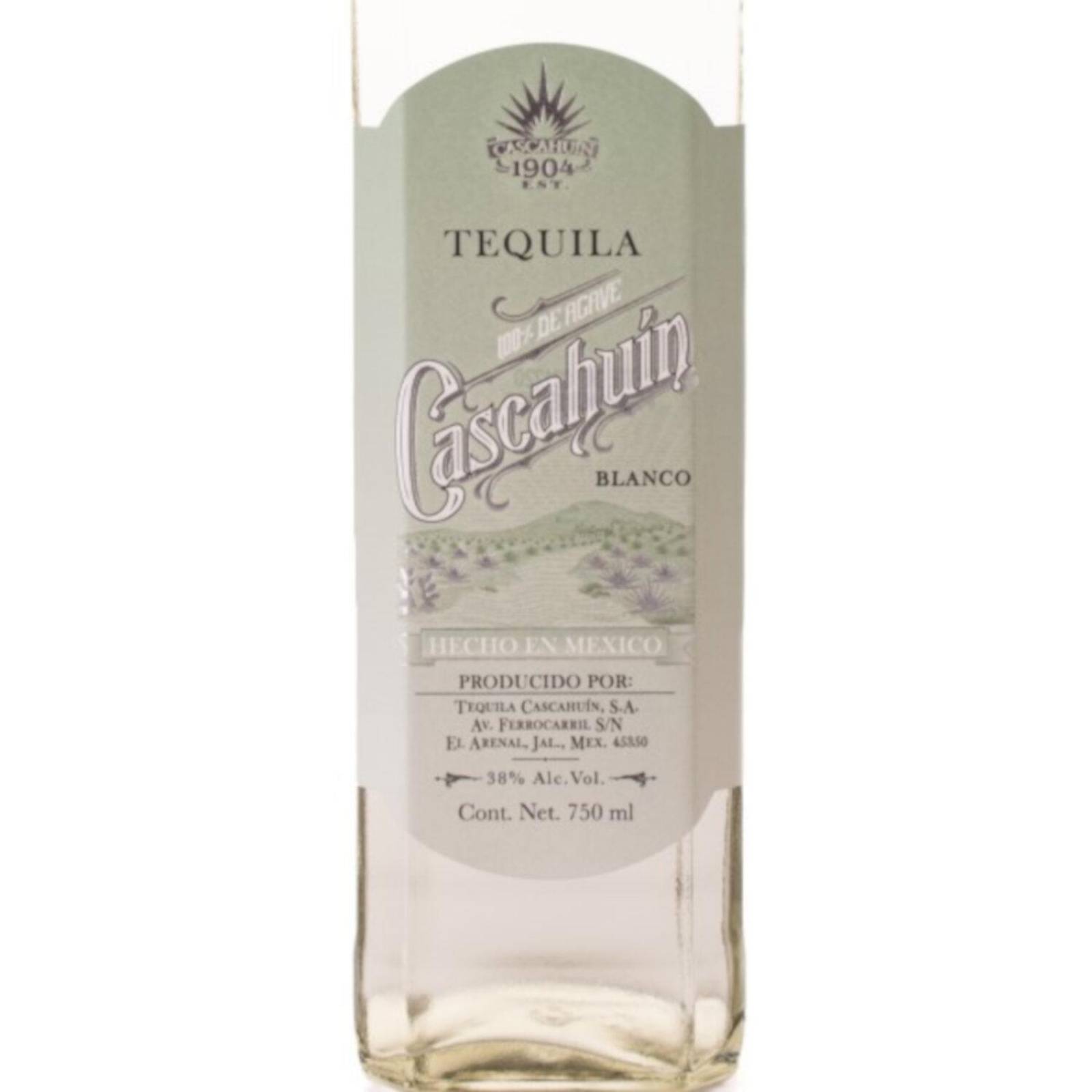 Tequila Cascahuin Blanco de 750 ml 