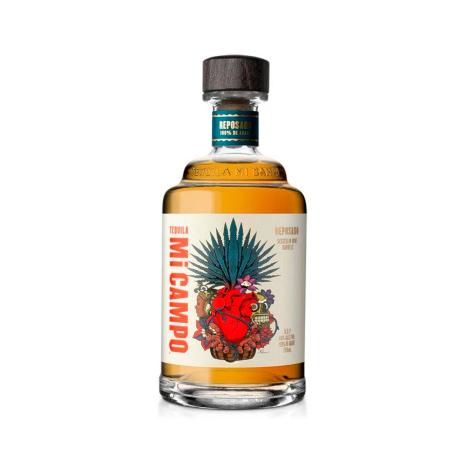 Tequila Mi Campo Reposado 750 ml 