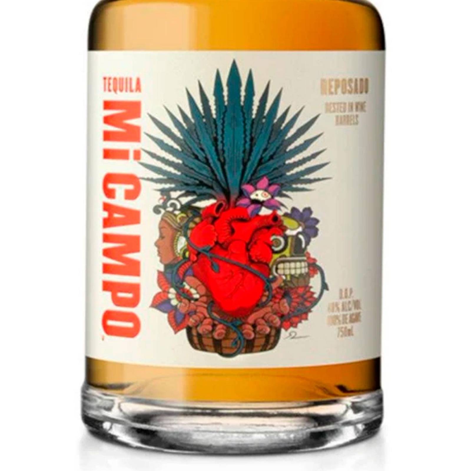 Tequila Mi Campo Reposado 750 ml 