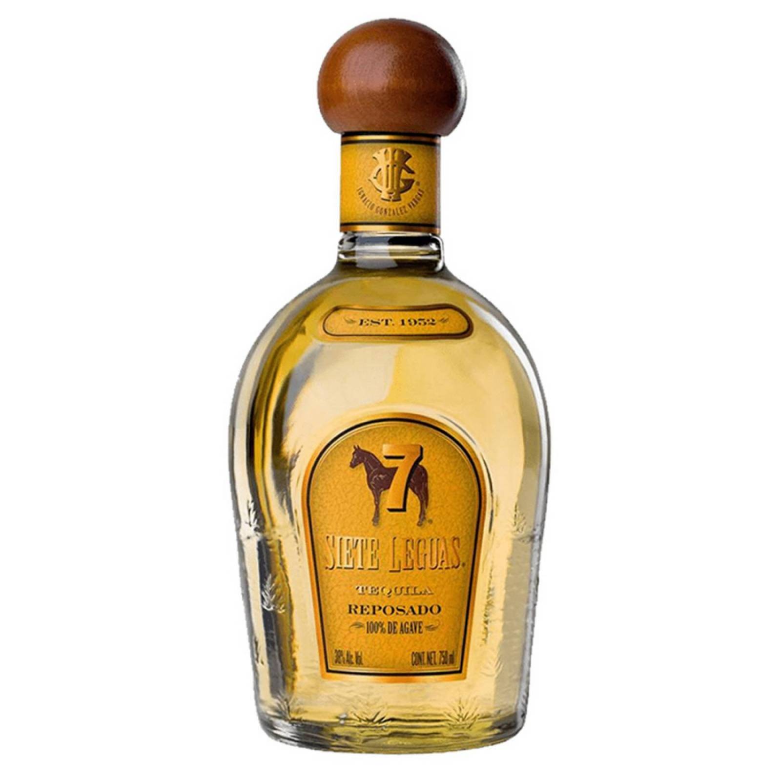Tequila 7 Leguas Reposado 750 ml 