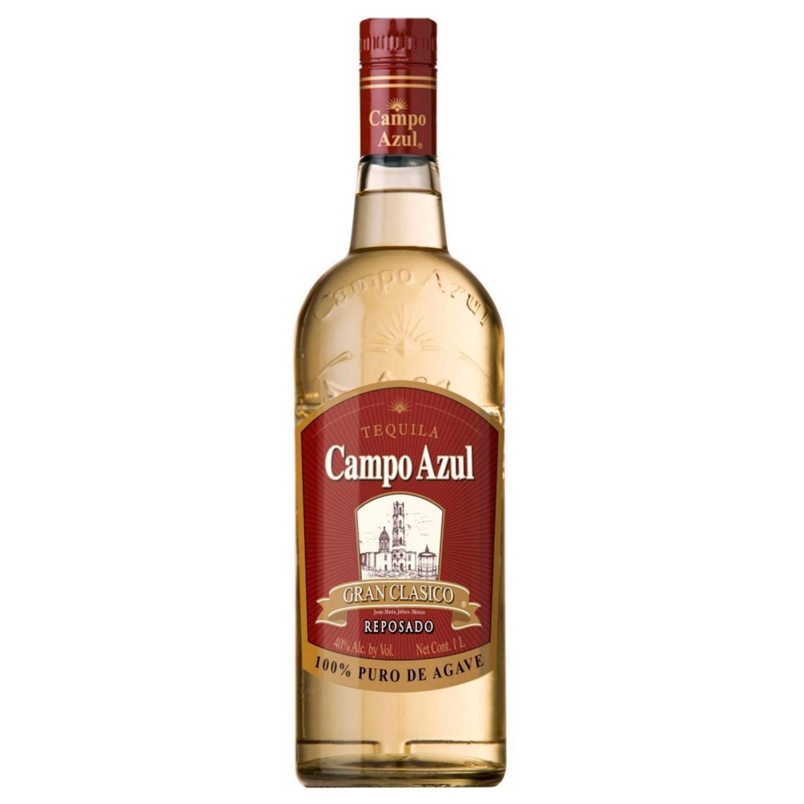 Tequila Campo Azul Gran Clasico Reposado 1.5 L 