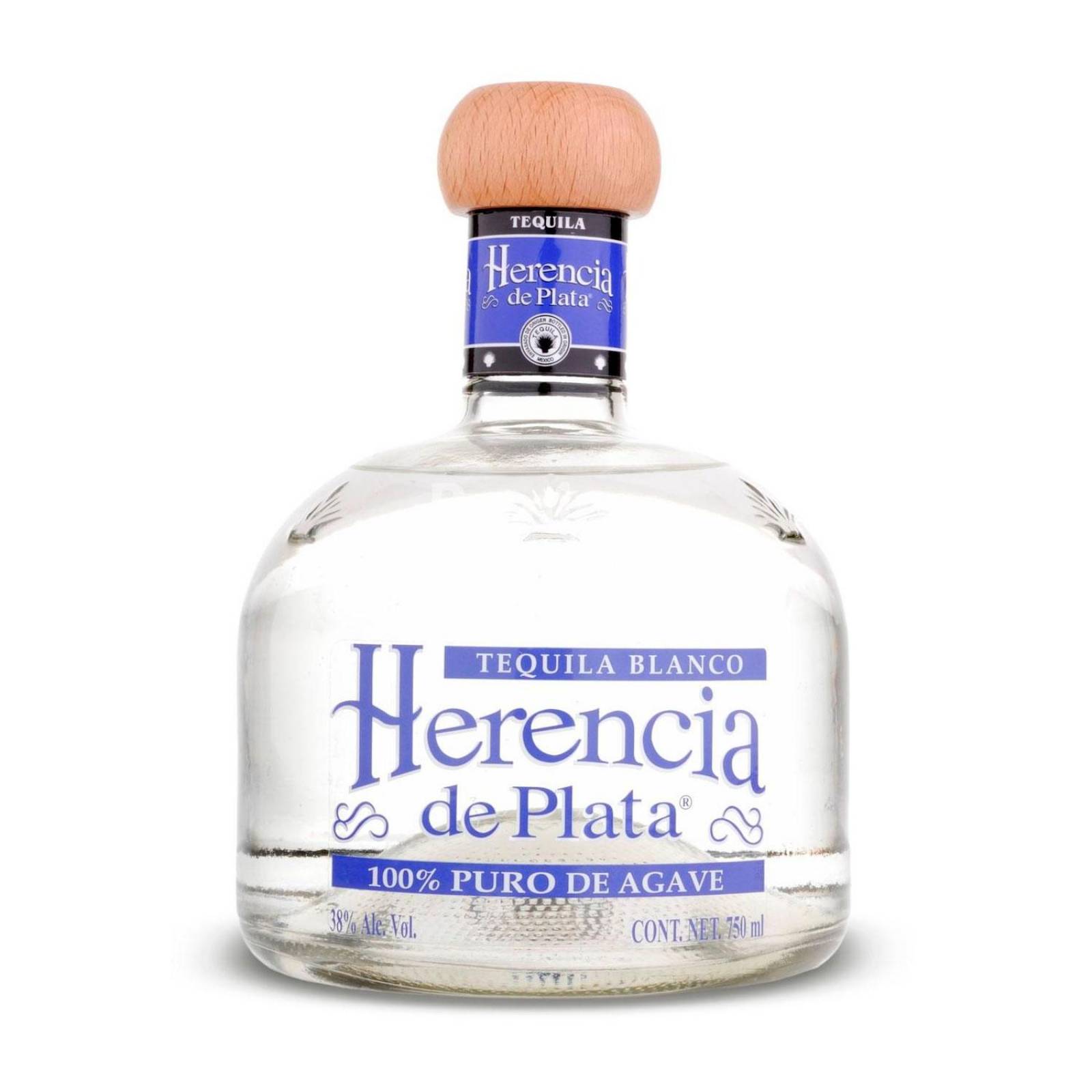 Tequila Herencia De Plata Blanco 750 ml 